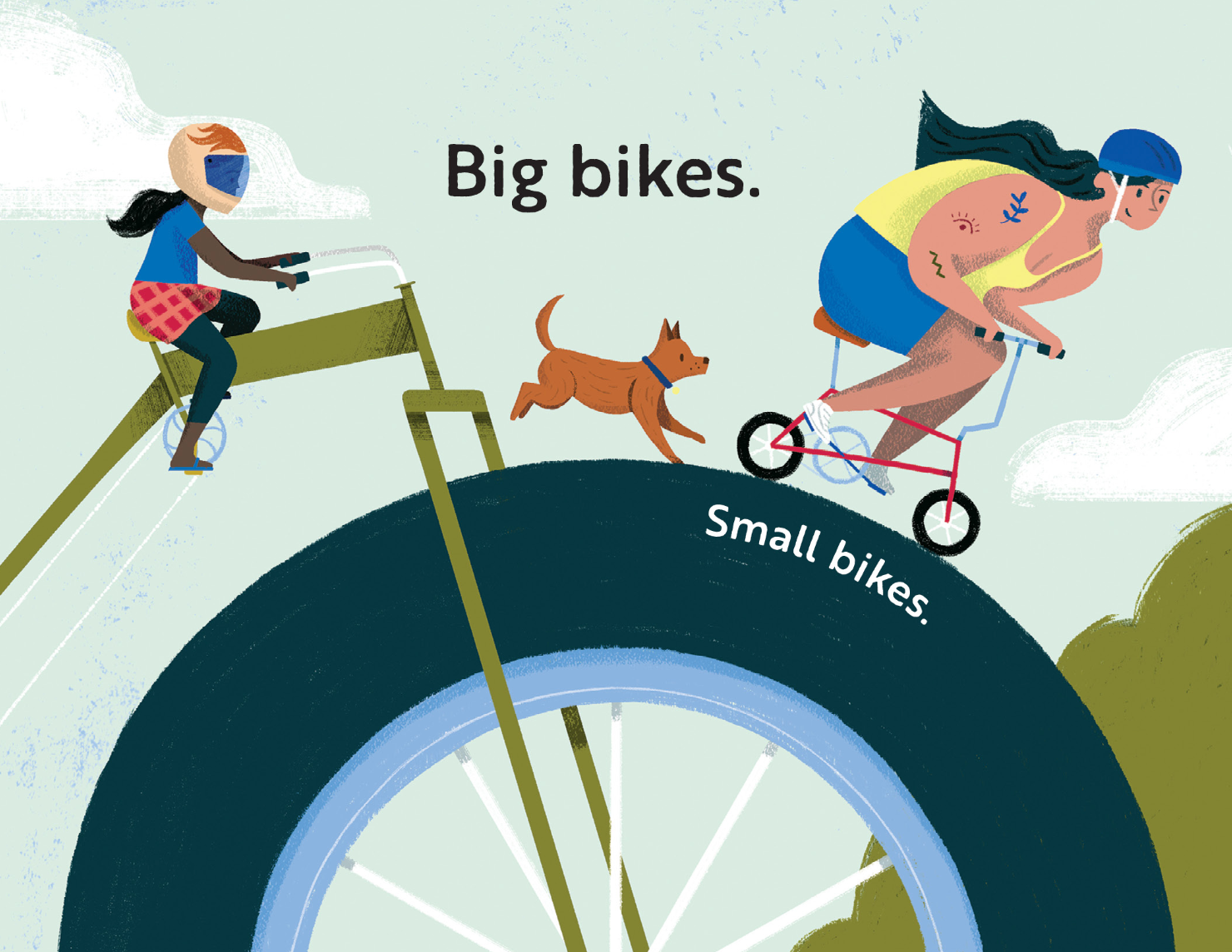 Go, Bikes, Go! : A Transportation Board Book for Toddlers