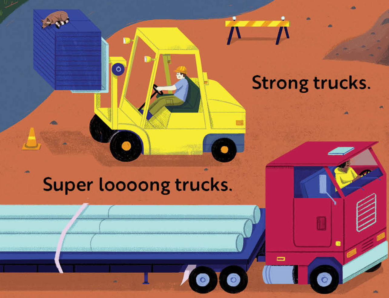 Go, Trucks, Go! : A Transportation Board Book for Toddlers