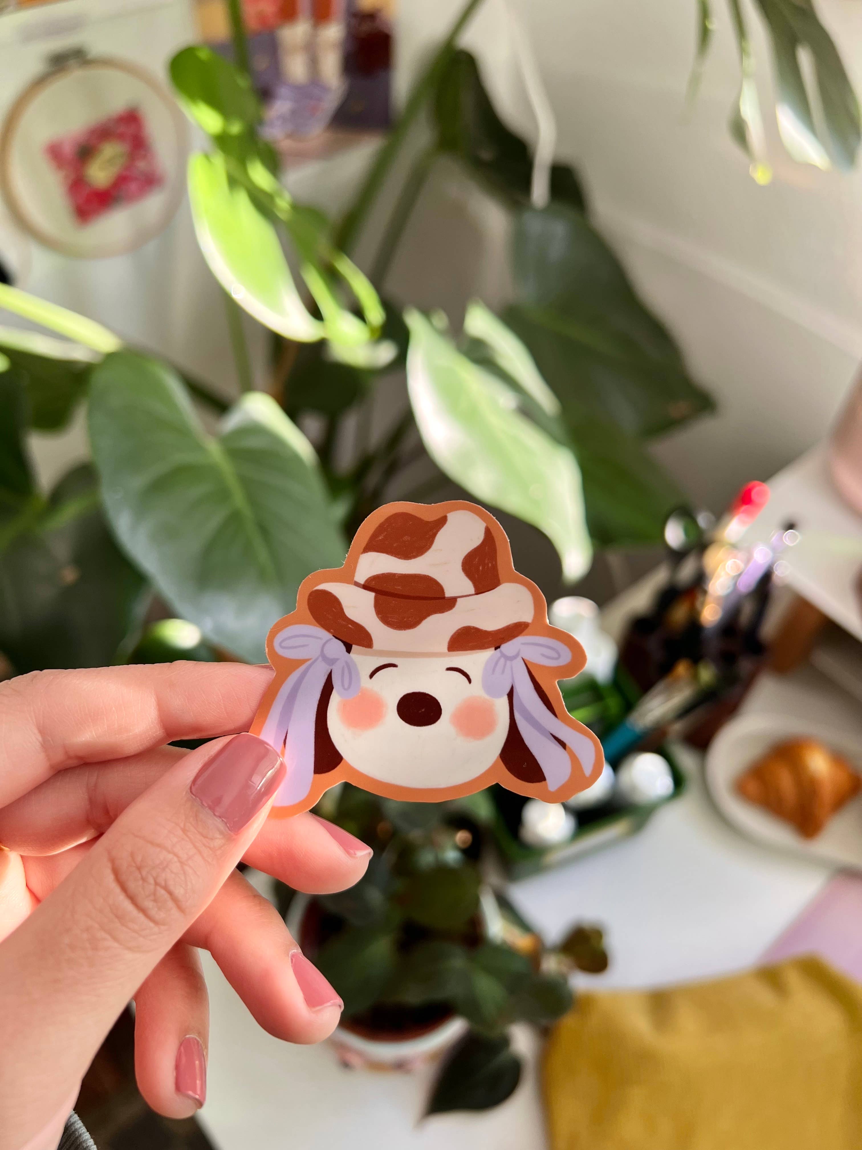 Yeehaw Snoopy Sticker