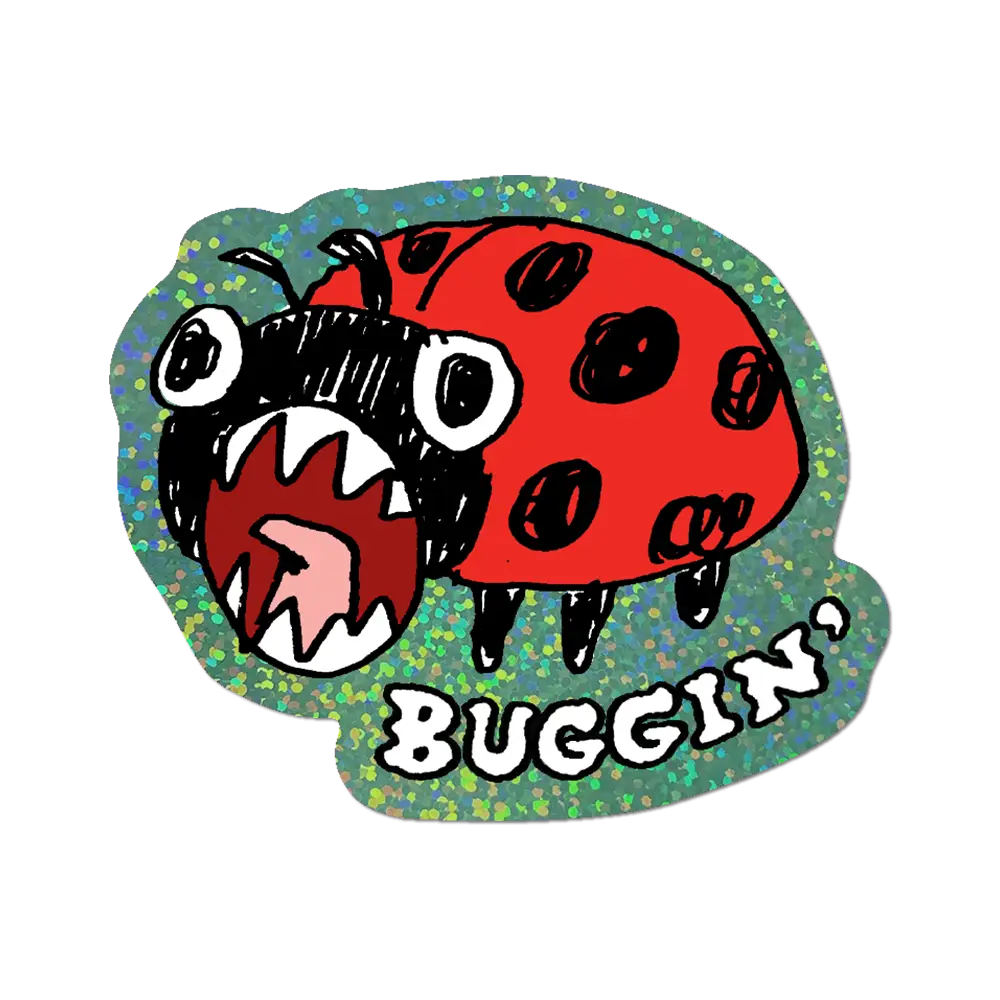Buggin' by Apply - Die-Cut Sticker