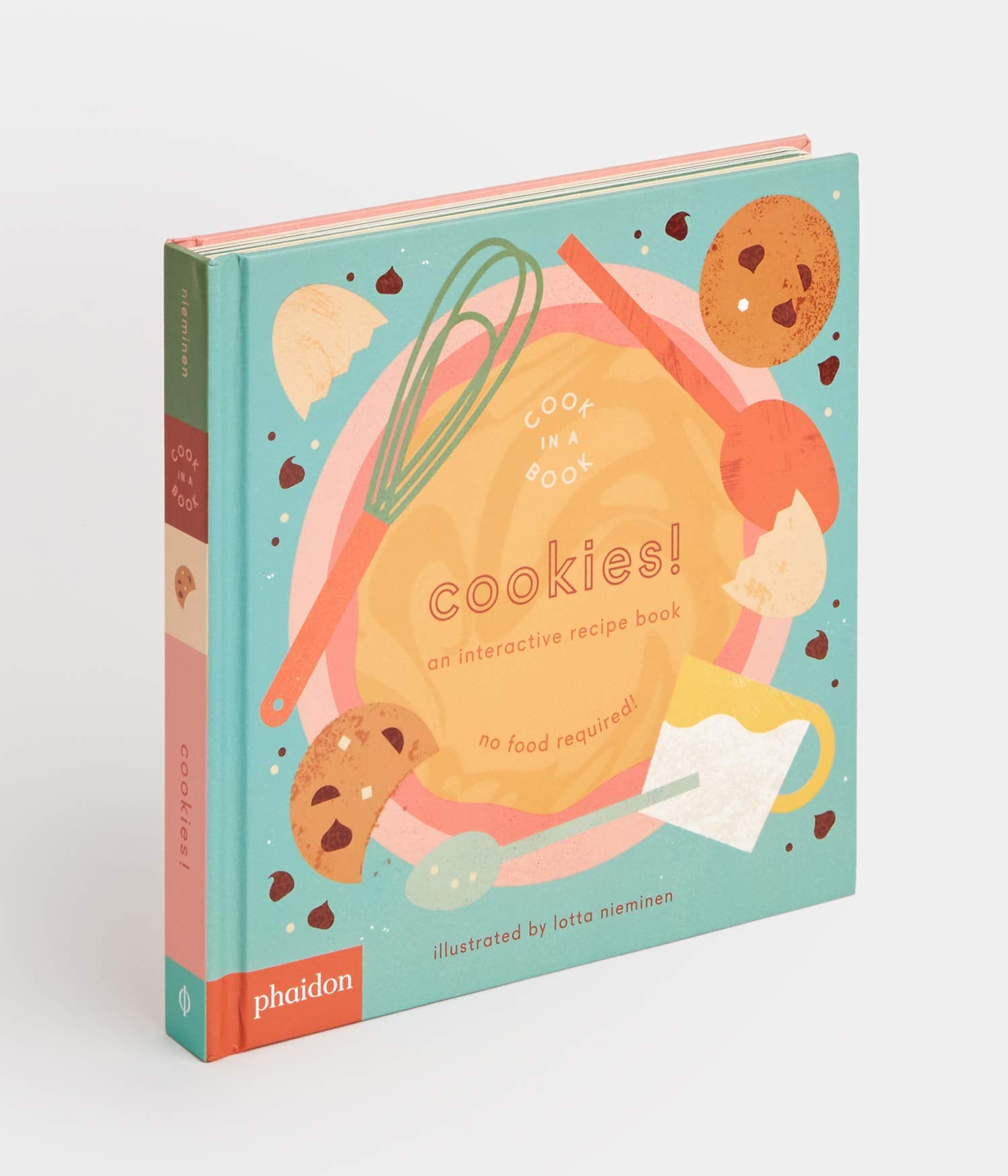 Cookies!: An Interactive Recipe Book (Cook In A Book) Board book