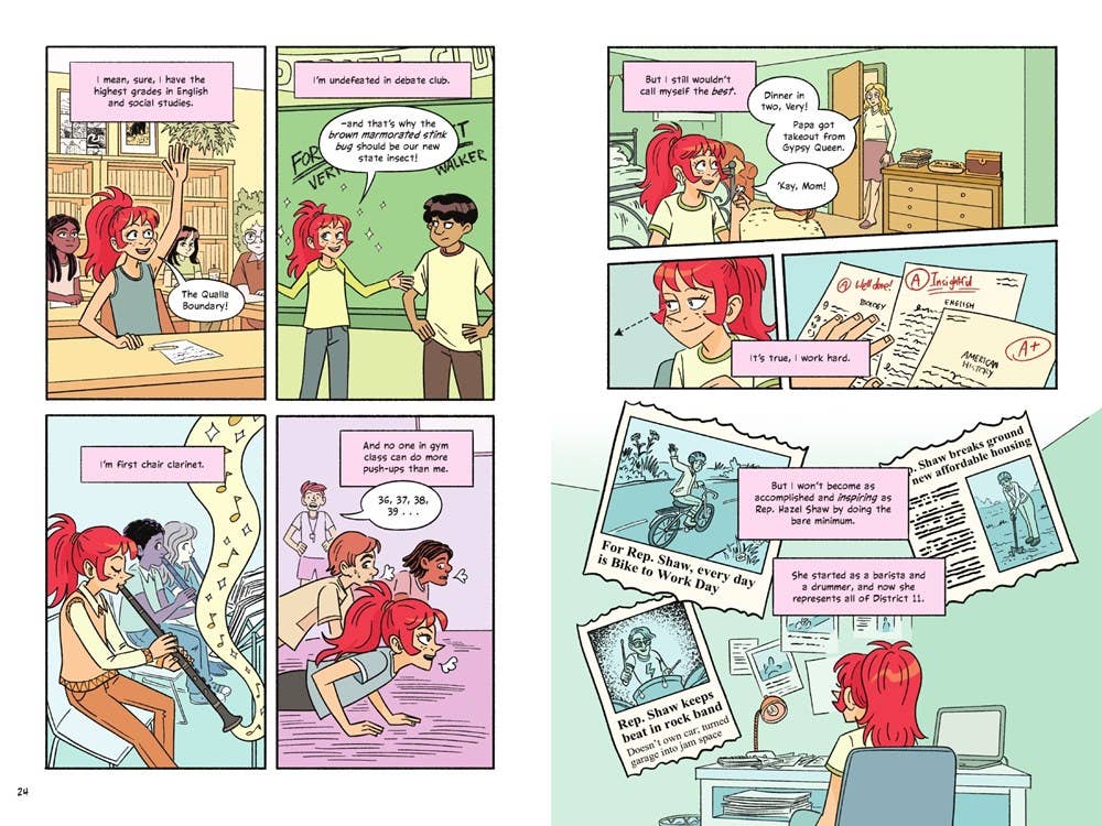 Very Bad at Math : Hope Larson