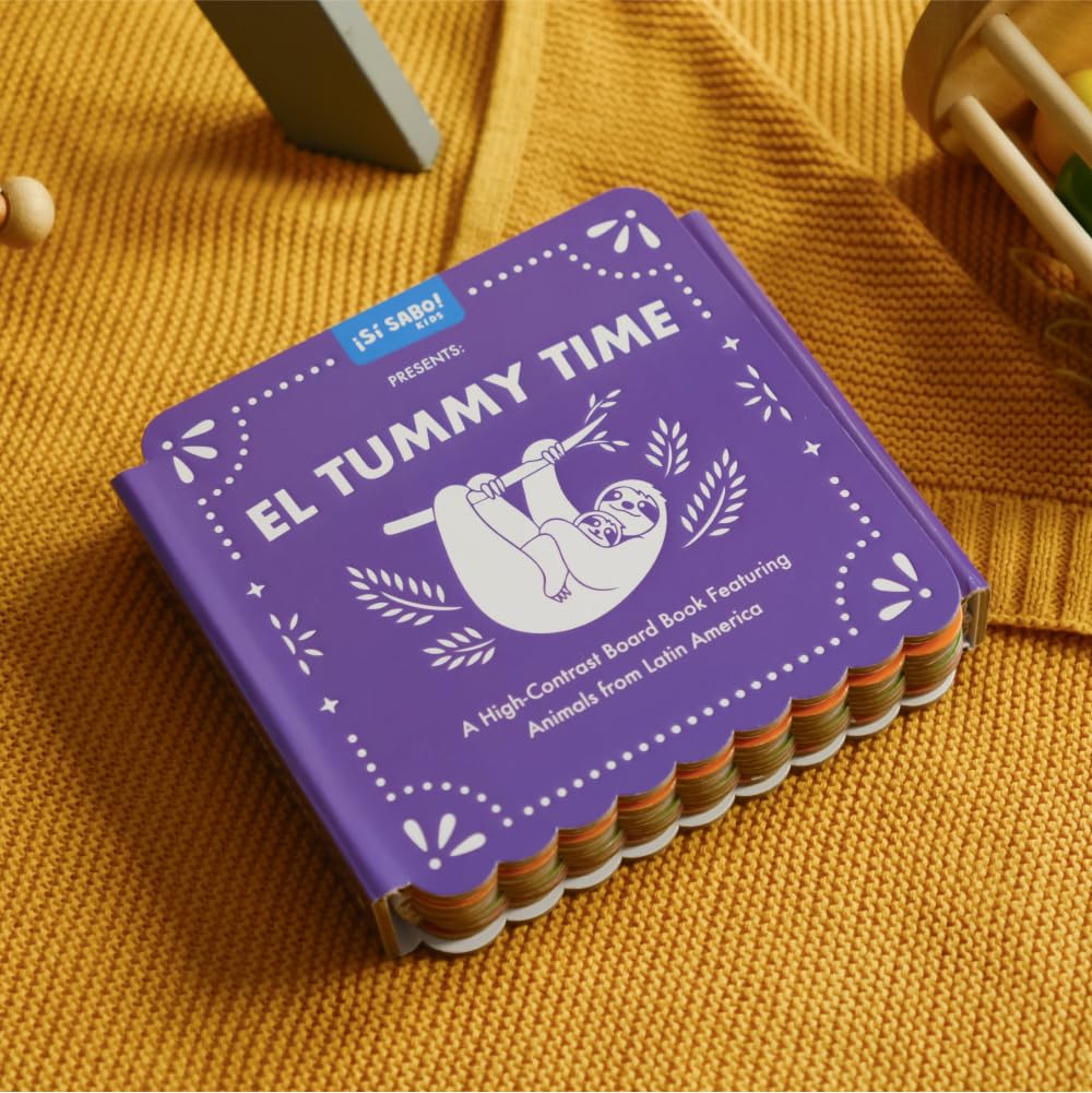 El Tummy Time: A High-Contrast Board Book Featuring Animals from Latin America