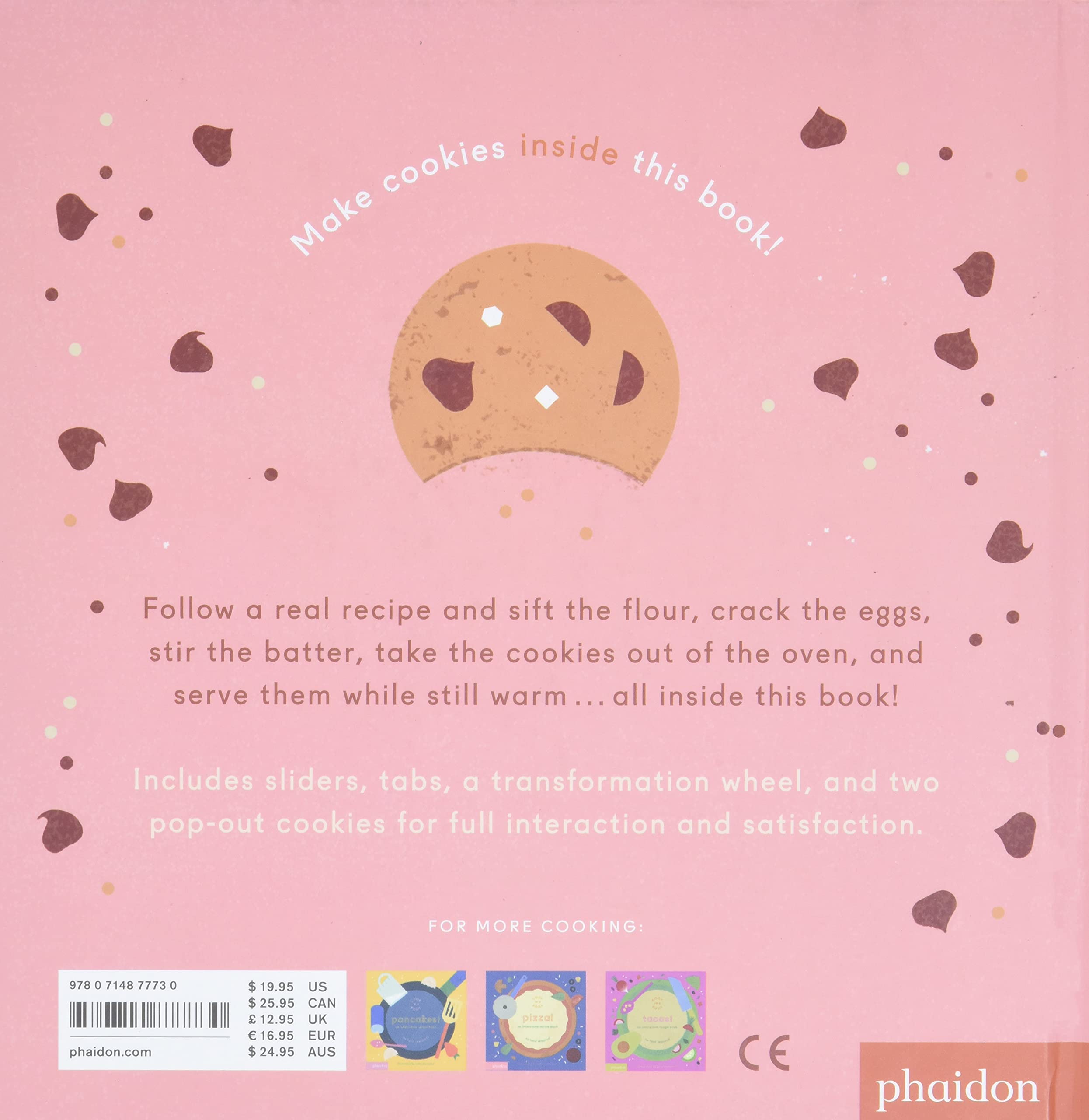 Cookies!: An Interactive Recipe Book (Cook In A Book) Board book