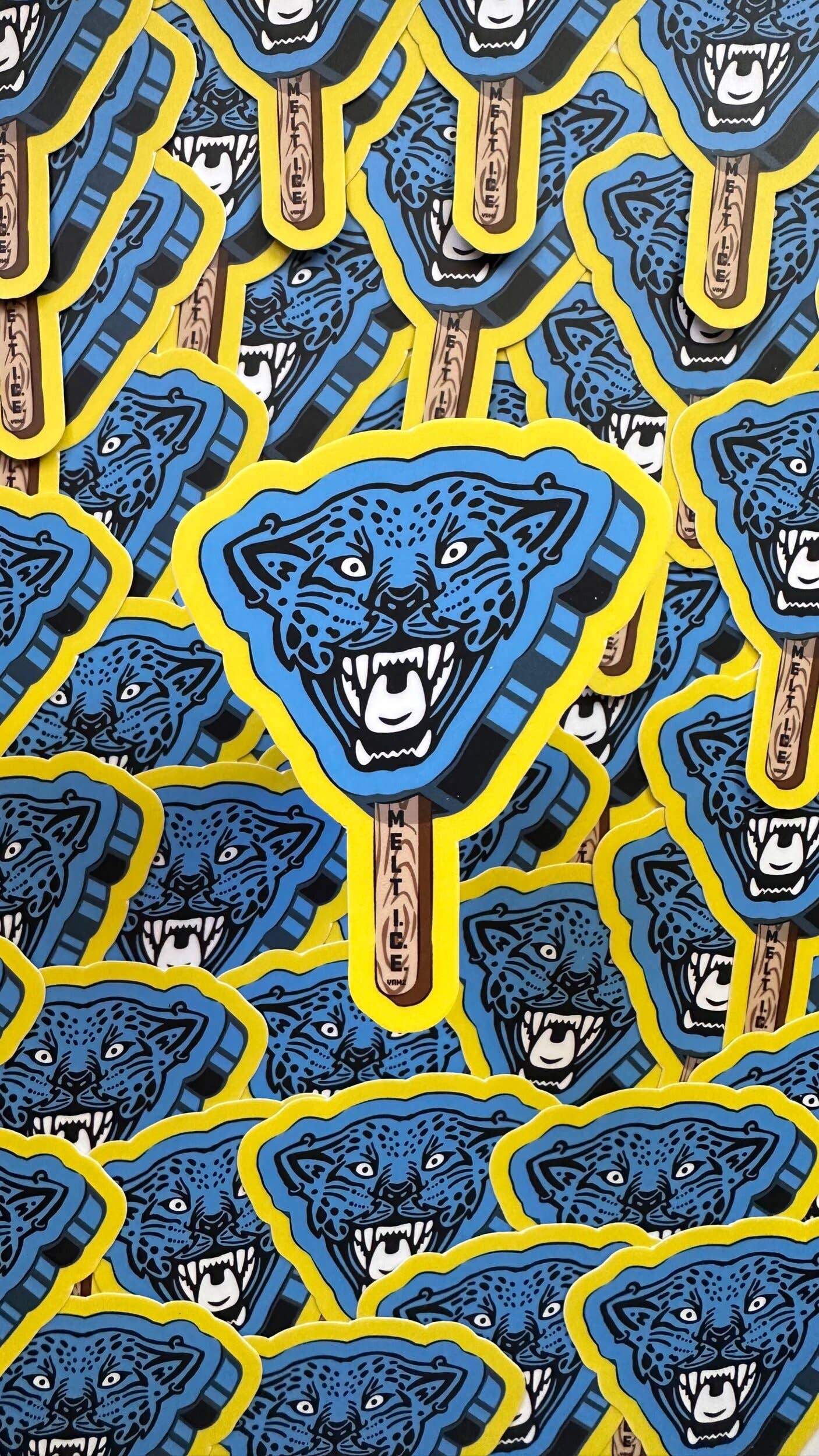 Melt ICE Popsicle Sticker