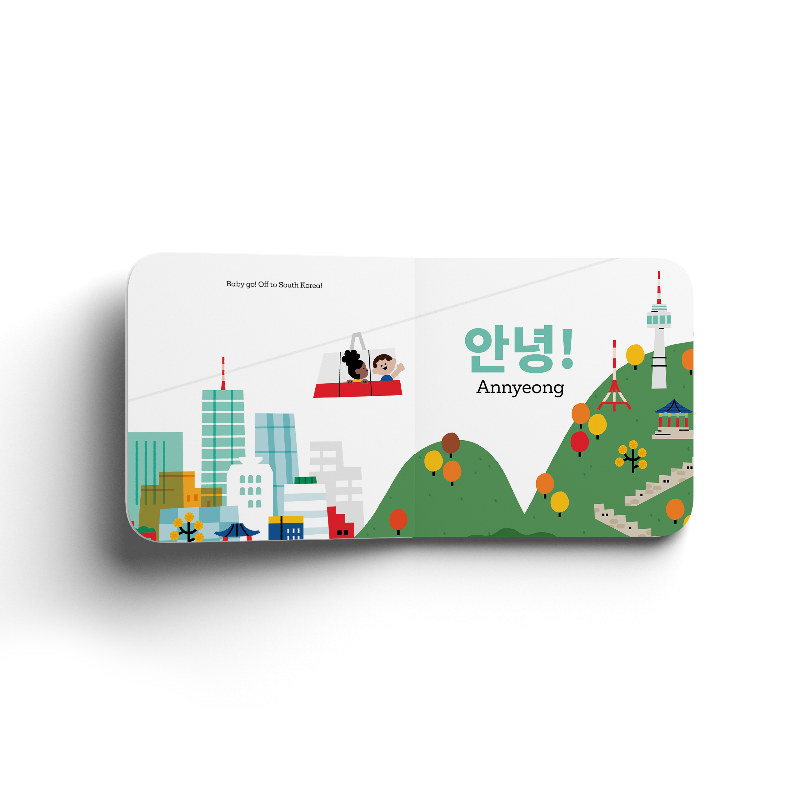 Baby Go! South Korea: A Board Book About Travel