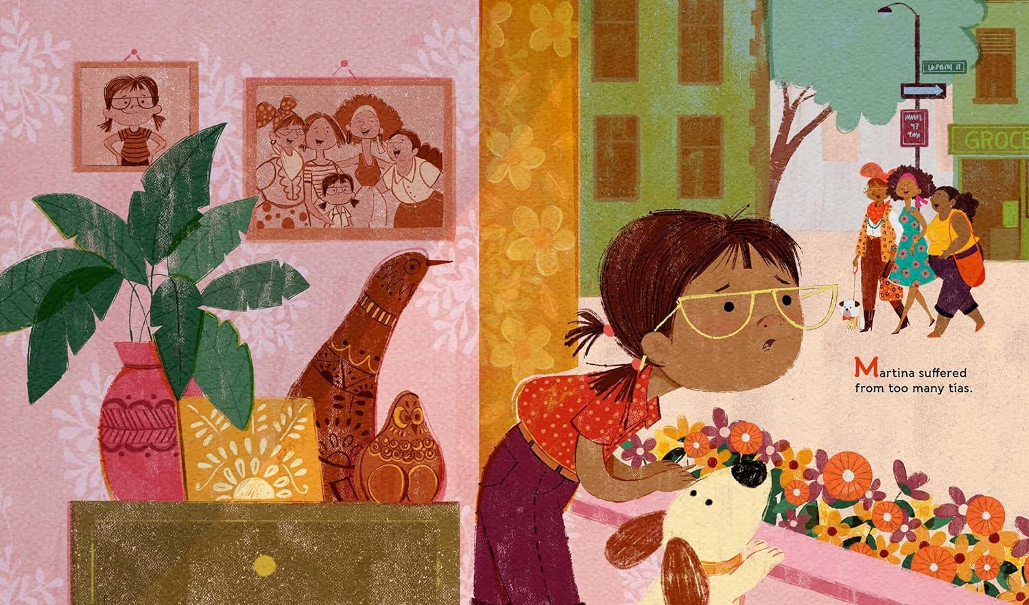 Martina Has Too Many Tías Hardcover – Picture Book