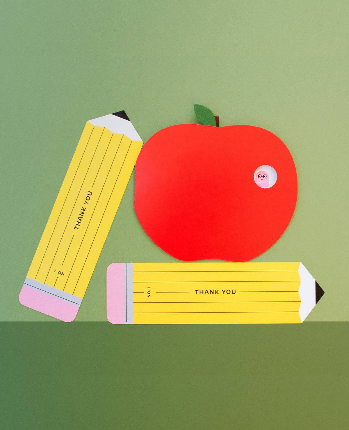 Apple Greeting Card: Card for Kids, Teachers & More