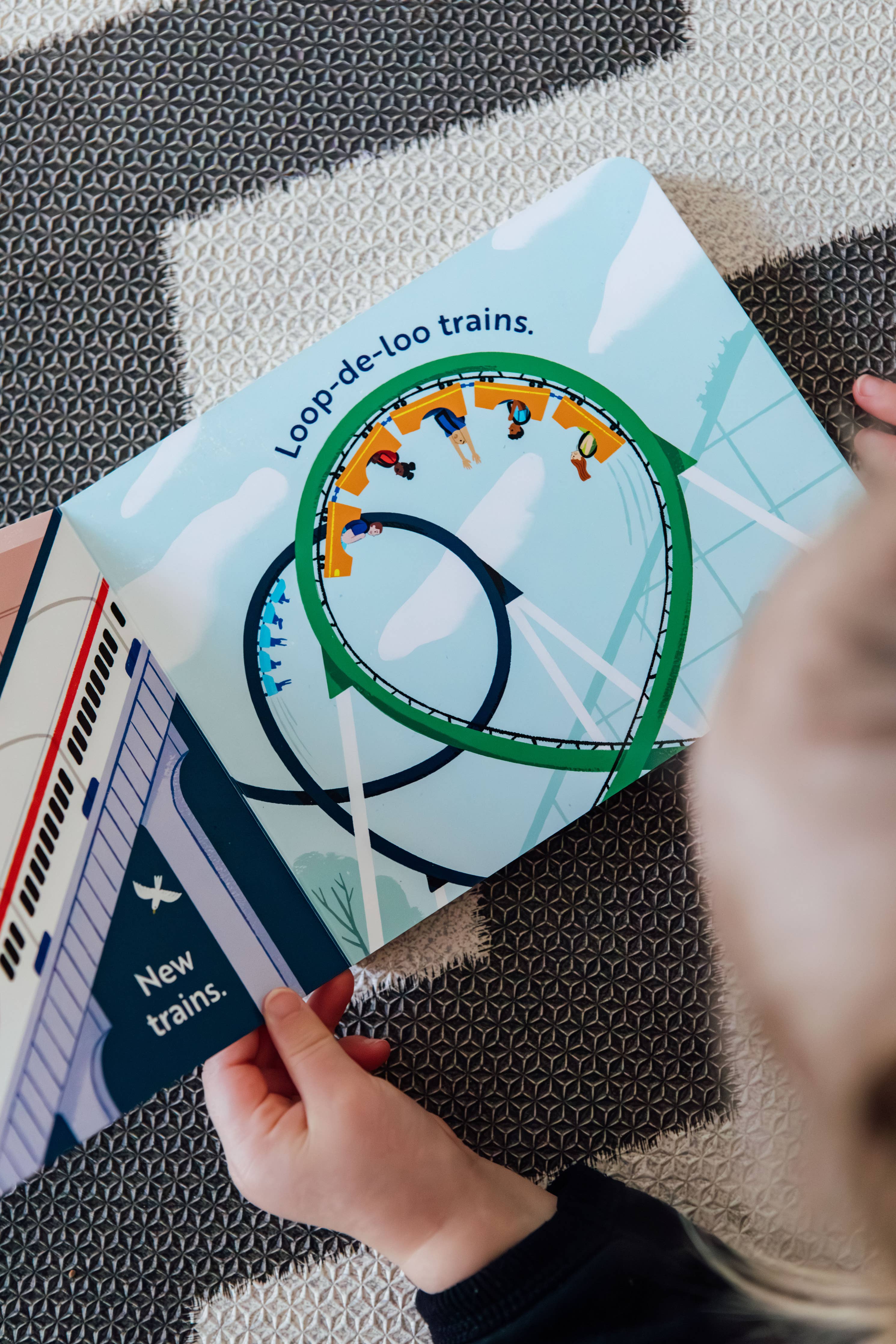 Go, Trains, Go! A Transportation Board Book for Toddlers