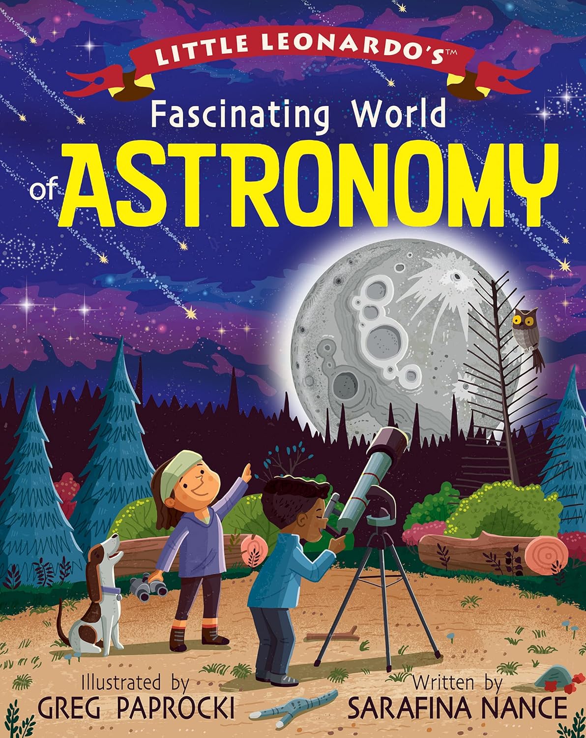 Little Leonardo's Fascinating World of Astronomy