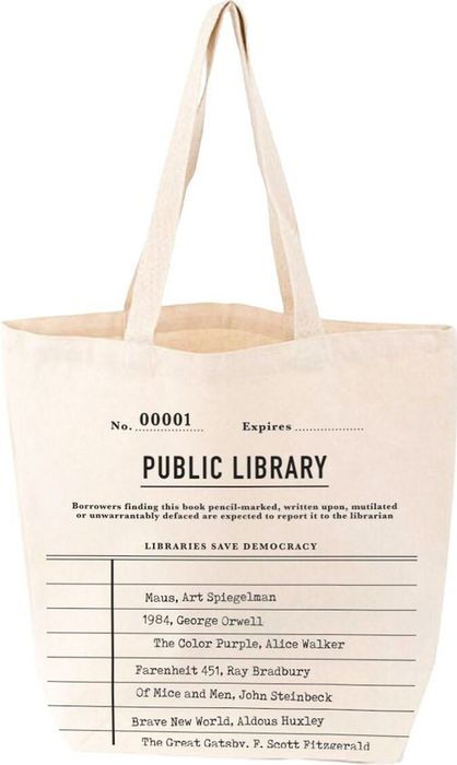 Libraries Save Democracy Tote Bag