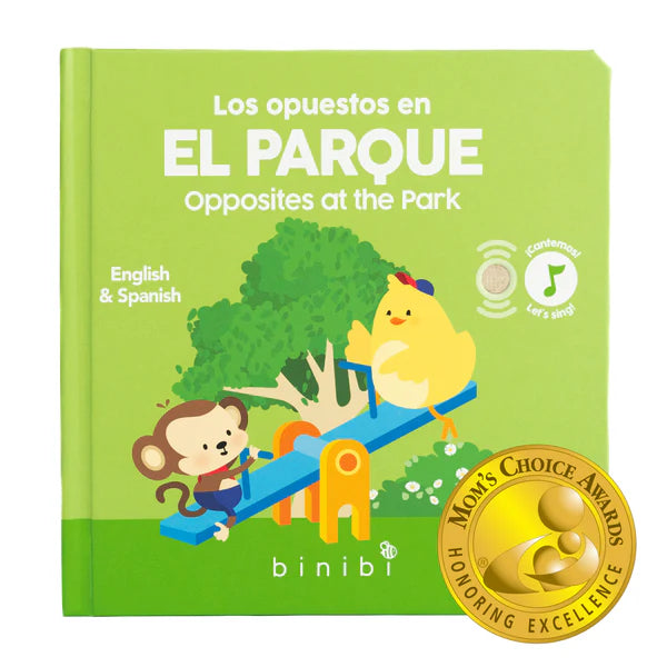 Opposites at the Park Bilingual Musical Book - El Parque