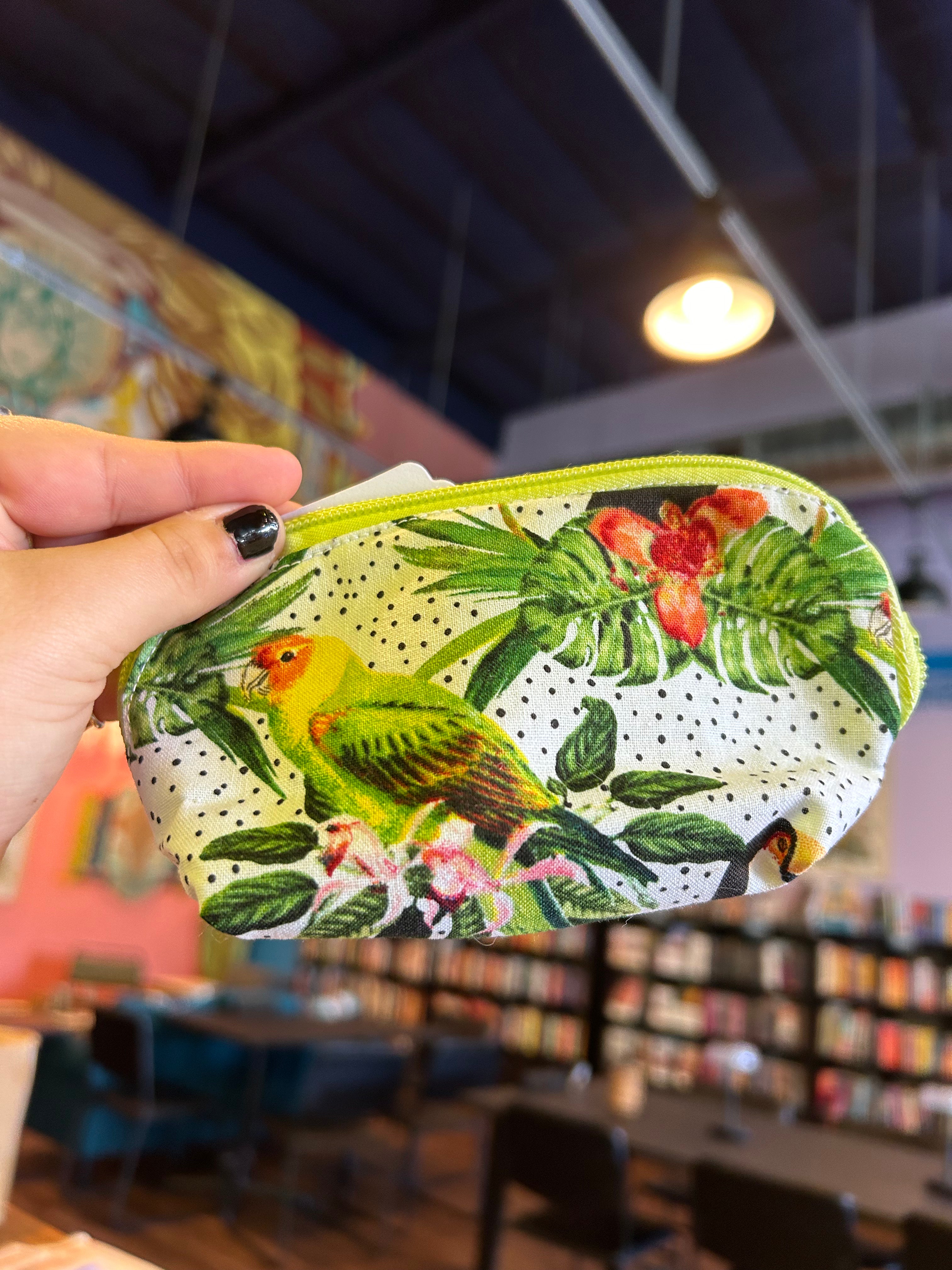 Zipper Pouch- Tropical