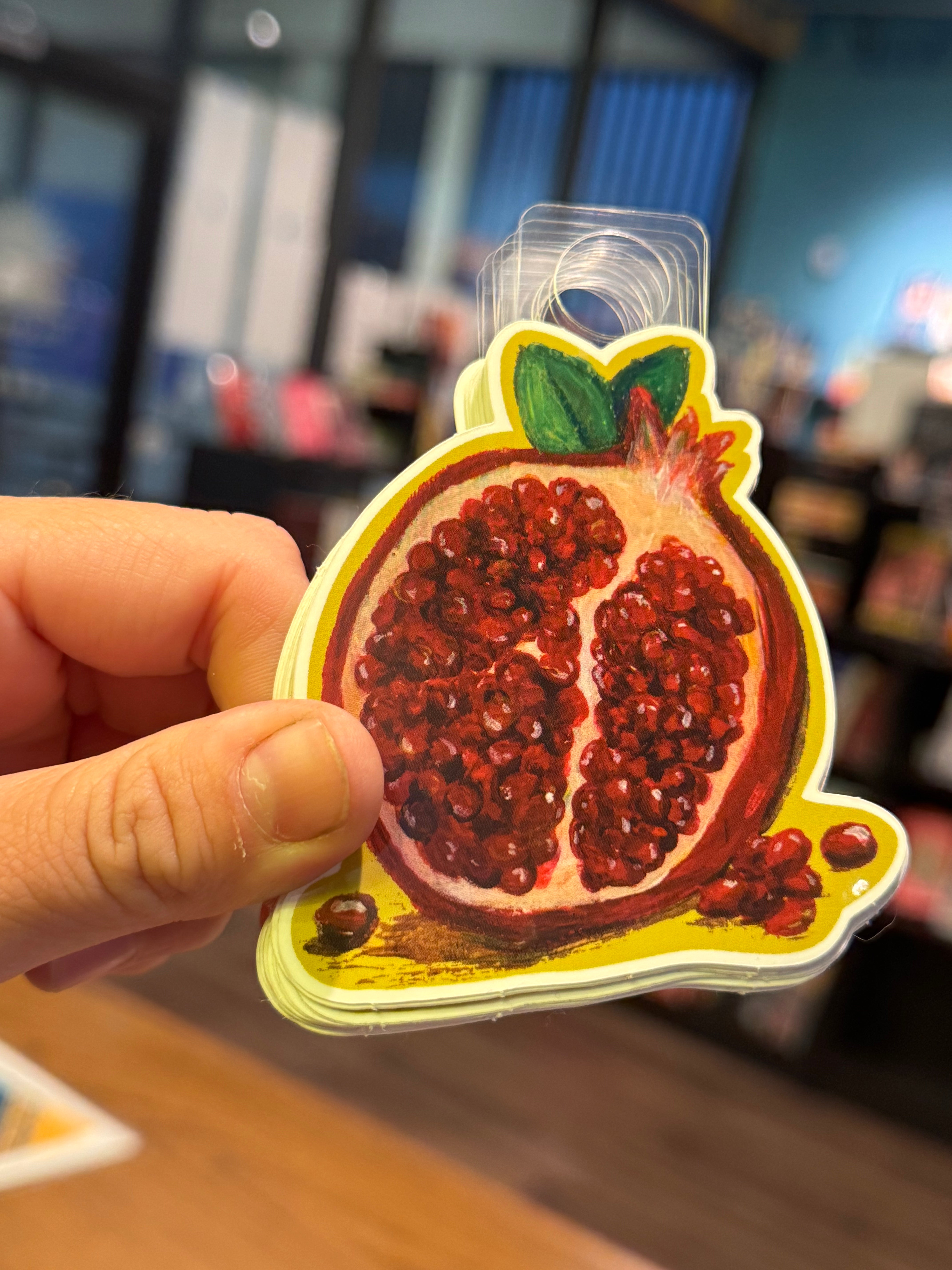 Pomegranate Sticker