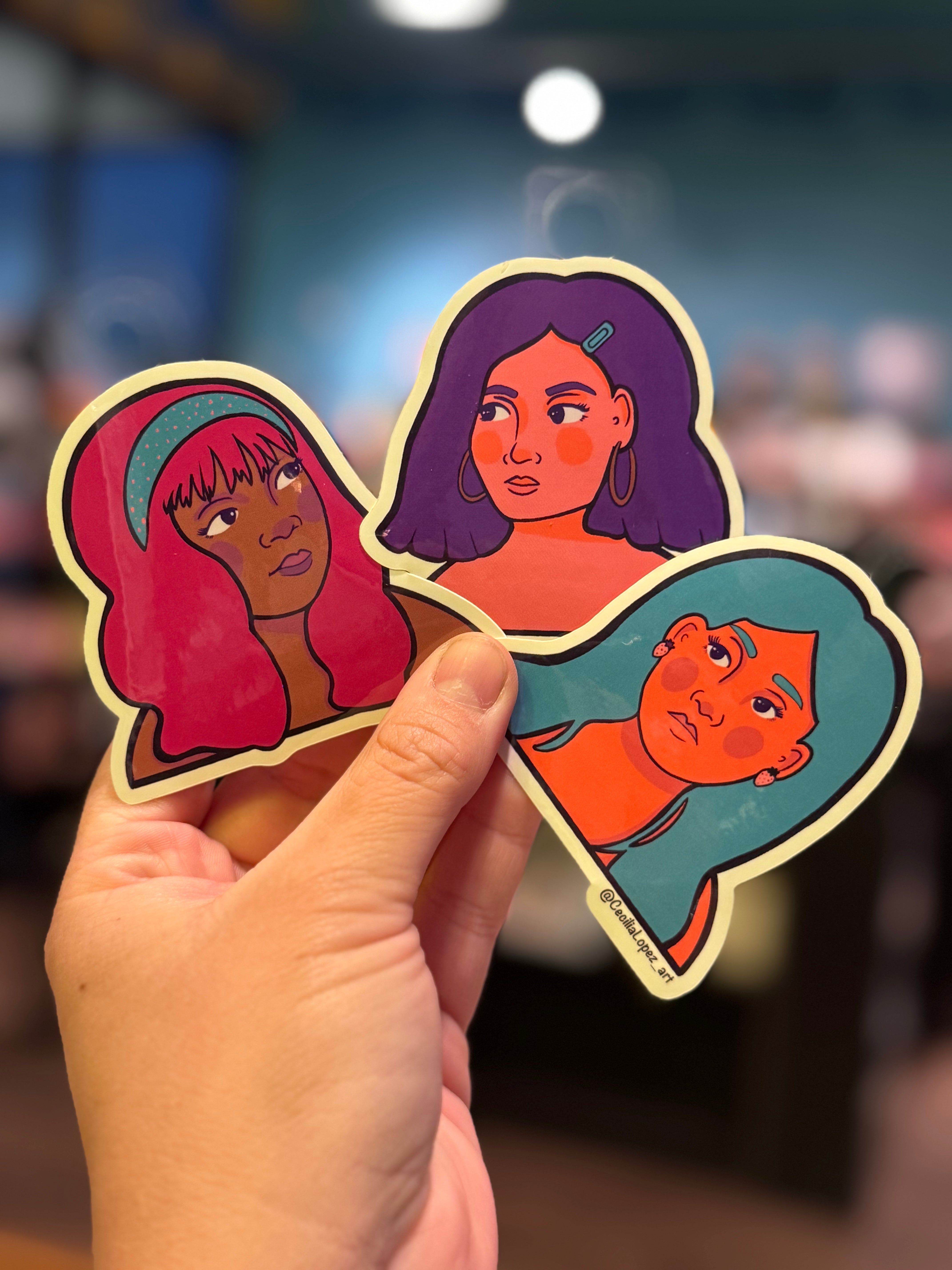 Femme Stickers