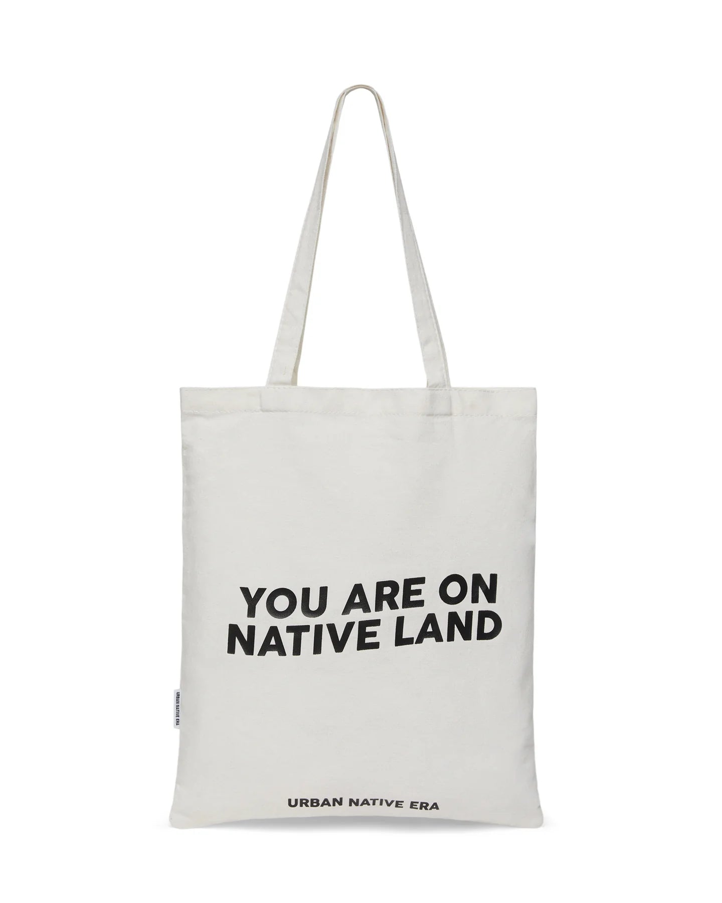 'YOU ARE ON NATIVE LAND' Recycled Tote