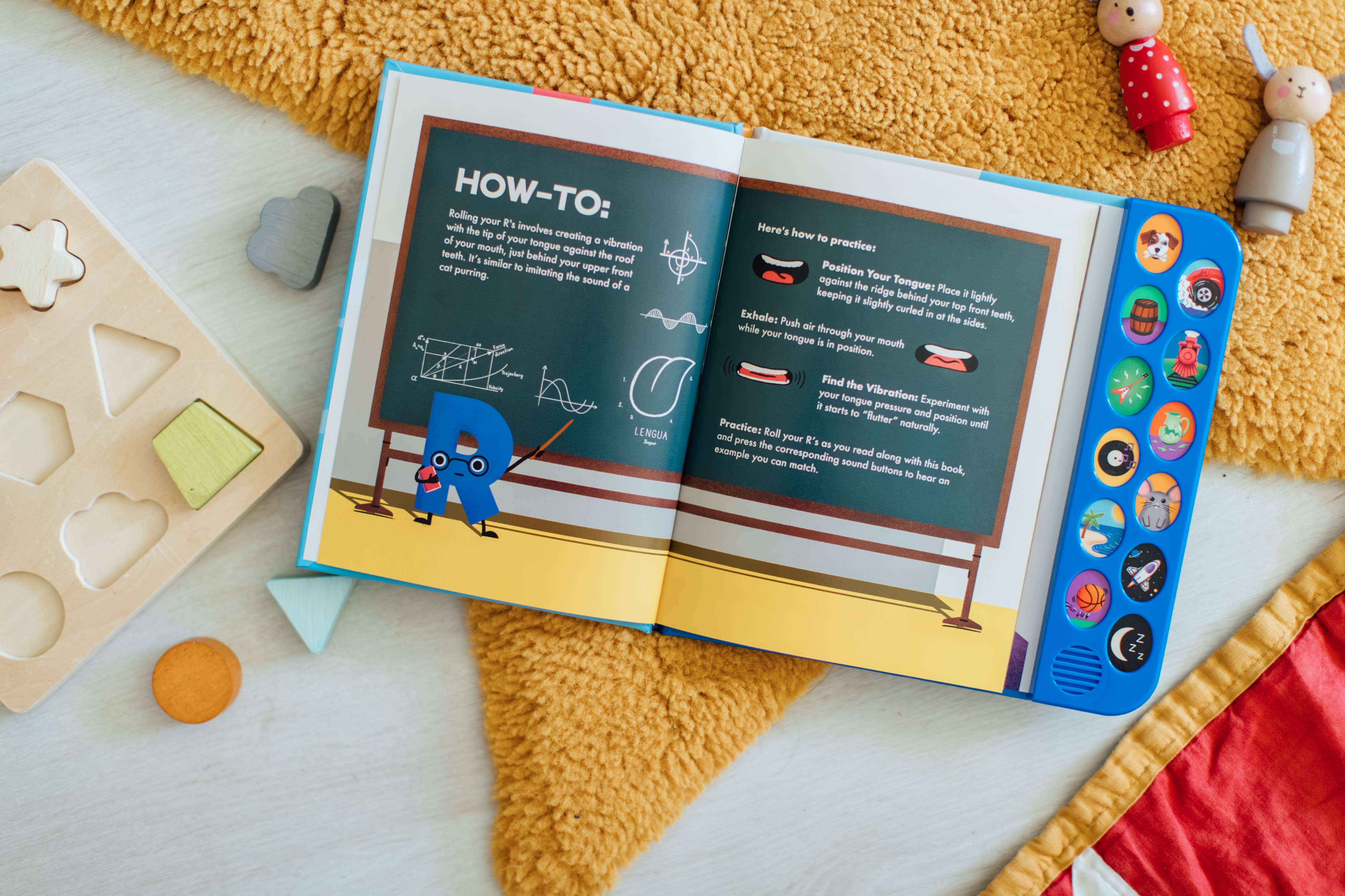 How Do You Roll Your R's?: Bilingual Sound Book for Kids