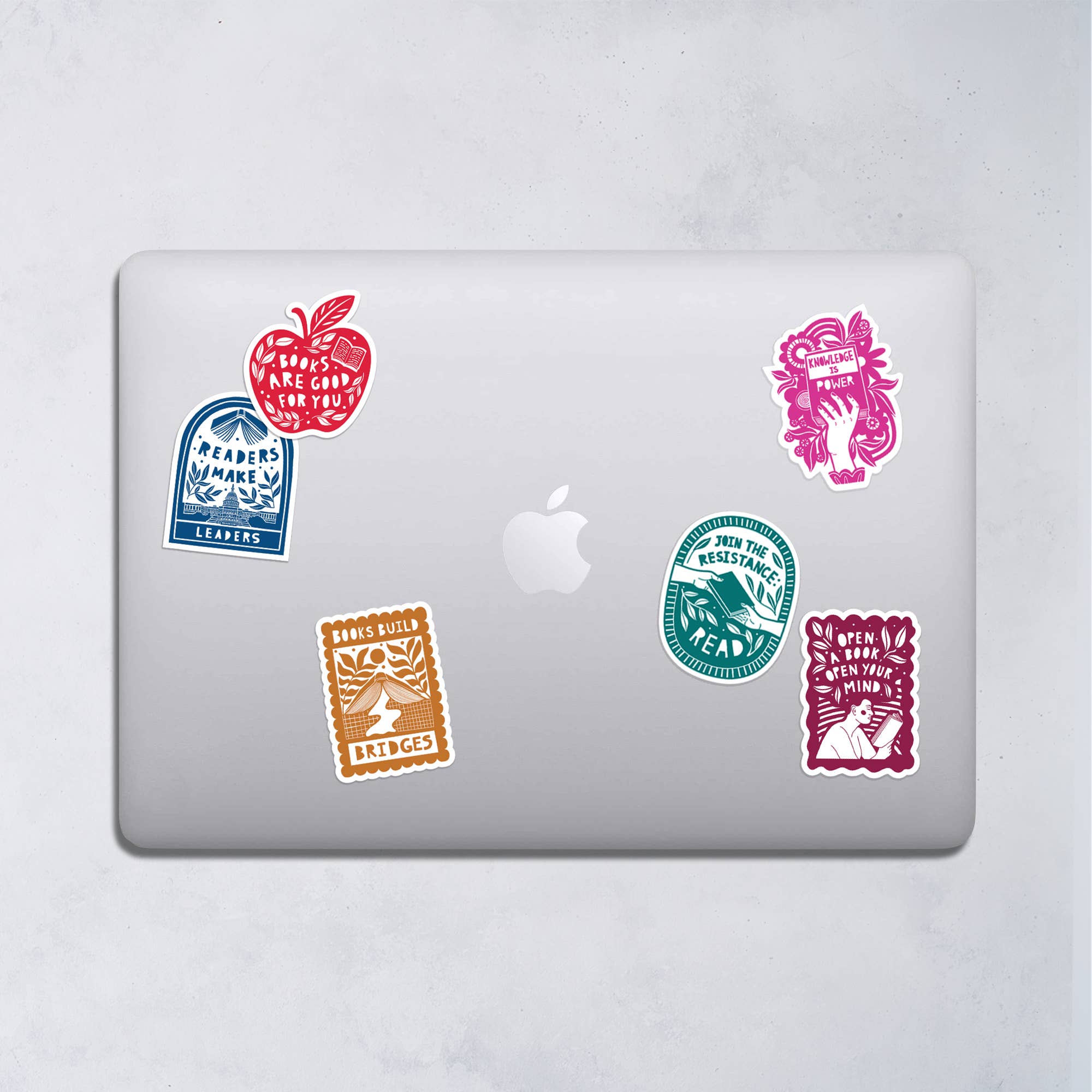 Open a Book, Open your Mind - Literary Activist Sticker