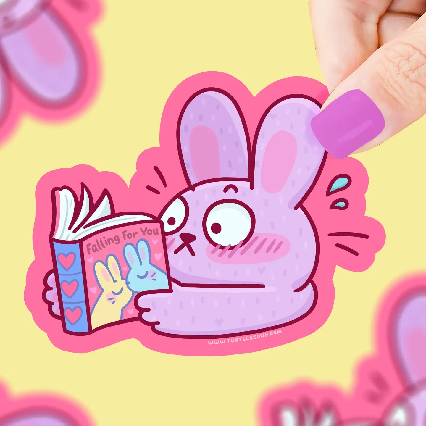 Smut Reader Spicy Book Funny Booktok Trendy Vinyl Sticker