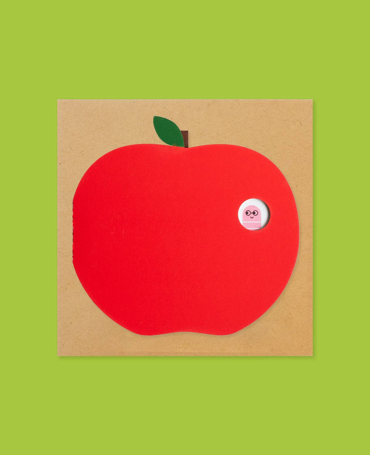 Apple Greeting Card: Card for Kids, Teachers & More