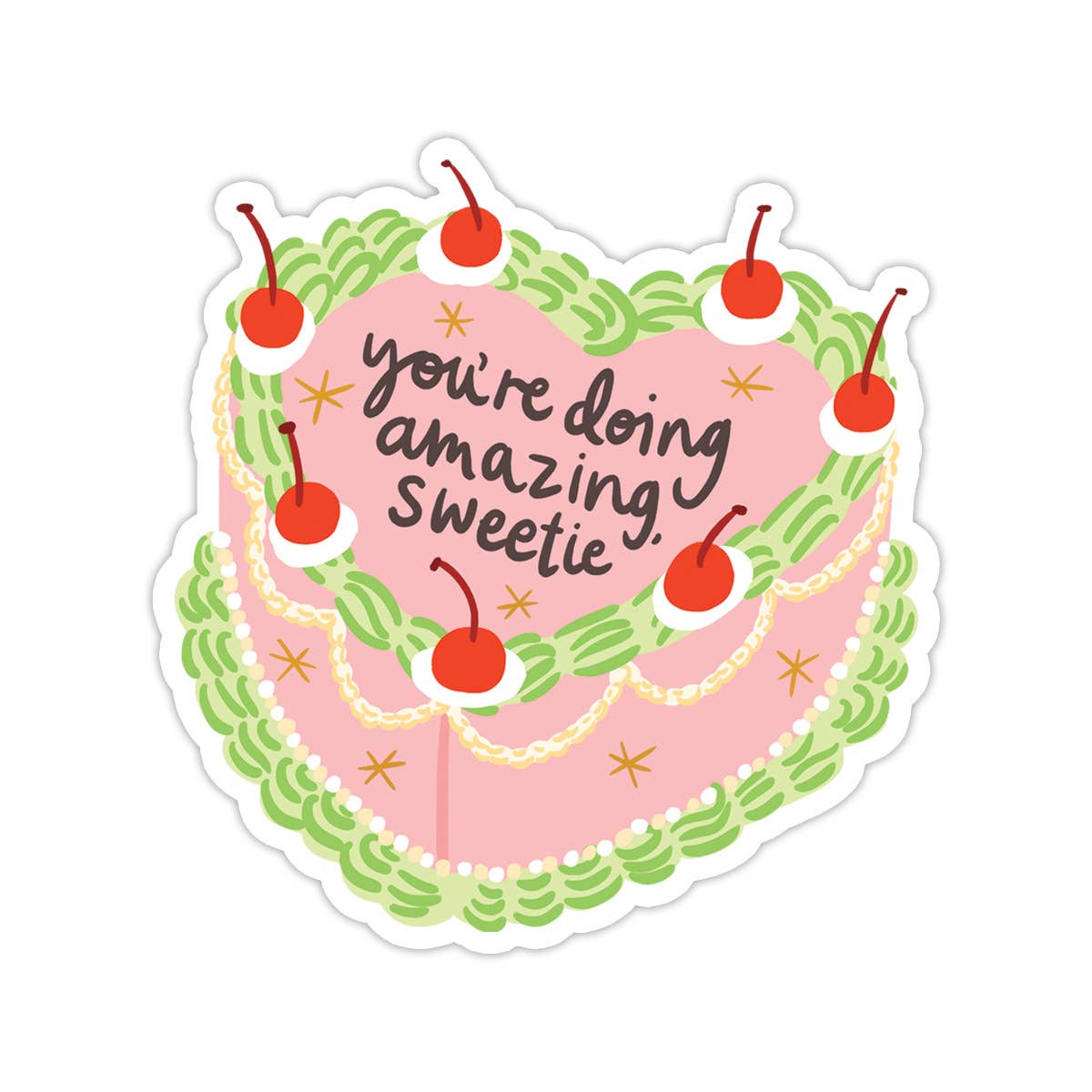 Amazing Sweetie Vinyl Sticker - Encouraging Gift