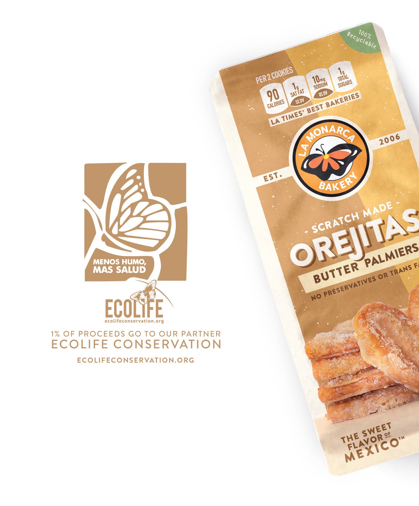 Orejitas Cookies (Mini Palmiers)
