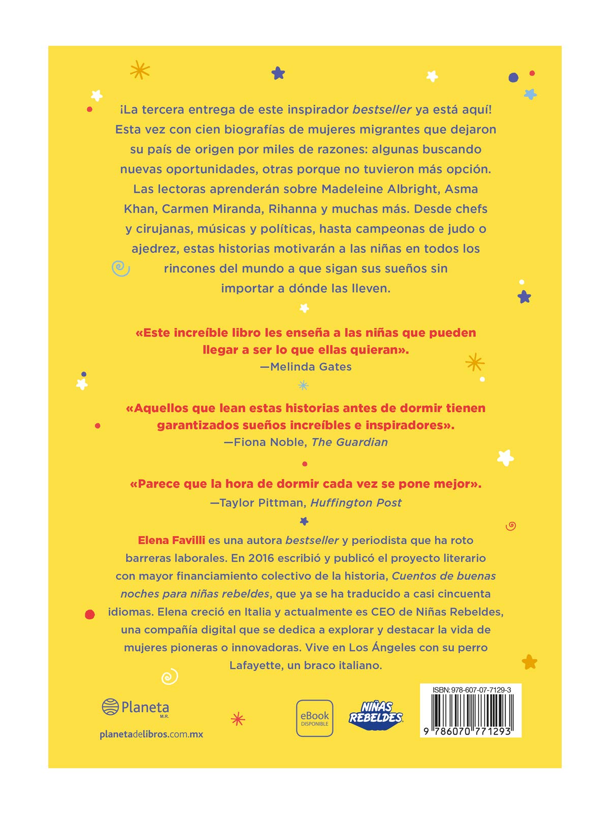 Cuentos de buenas noches para niñas rebeldes.: 100 mujeres migrantes que cambiaron el mundo (Spanish Edition)