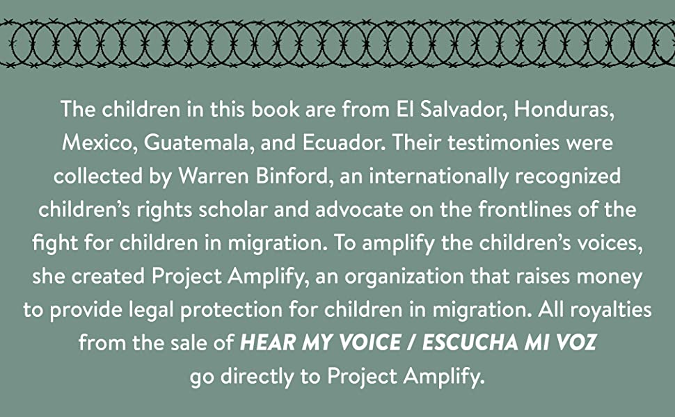 Hear My Voice/Escucha mi voz: The Testimonies of Children Detained at the Southern Border of the United States (English and Spanish - Hardcover)