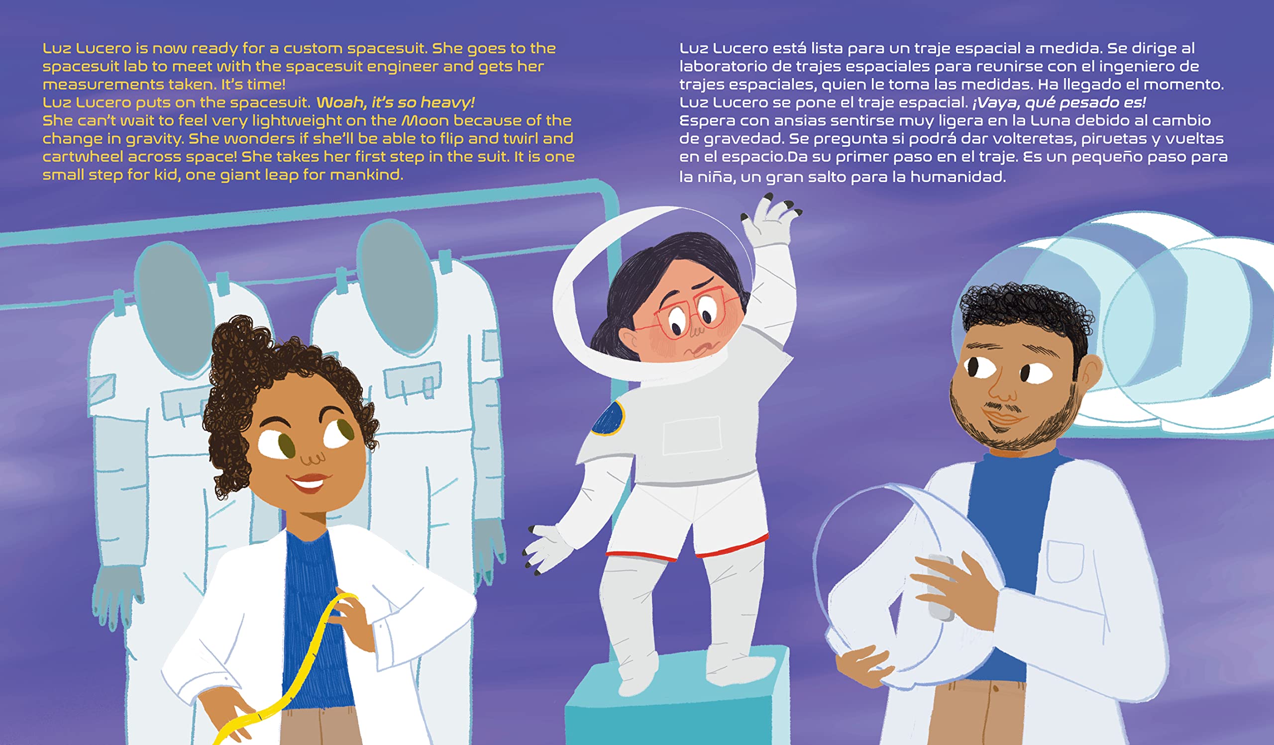 Luz Lucero, niña astronauta Hardcover