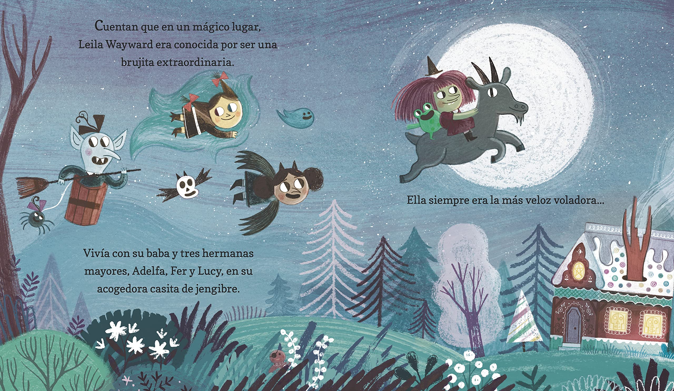 Leila, la brujita perfecta (Spanish Edition - Hardcover)