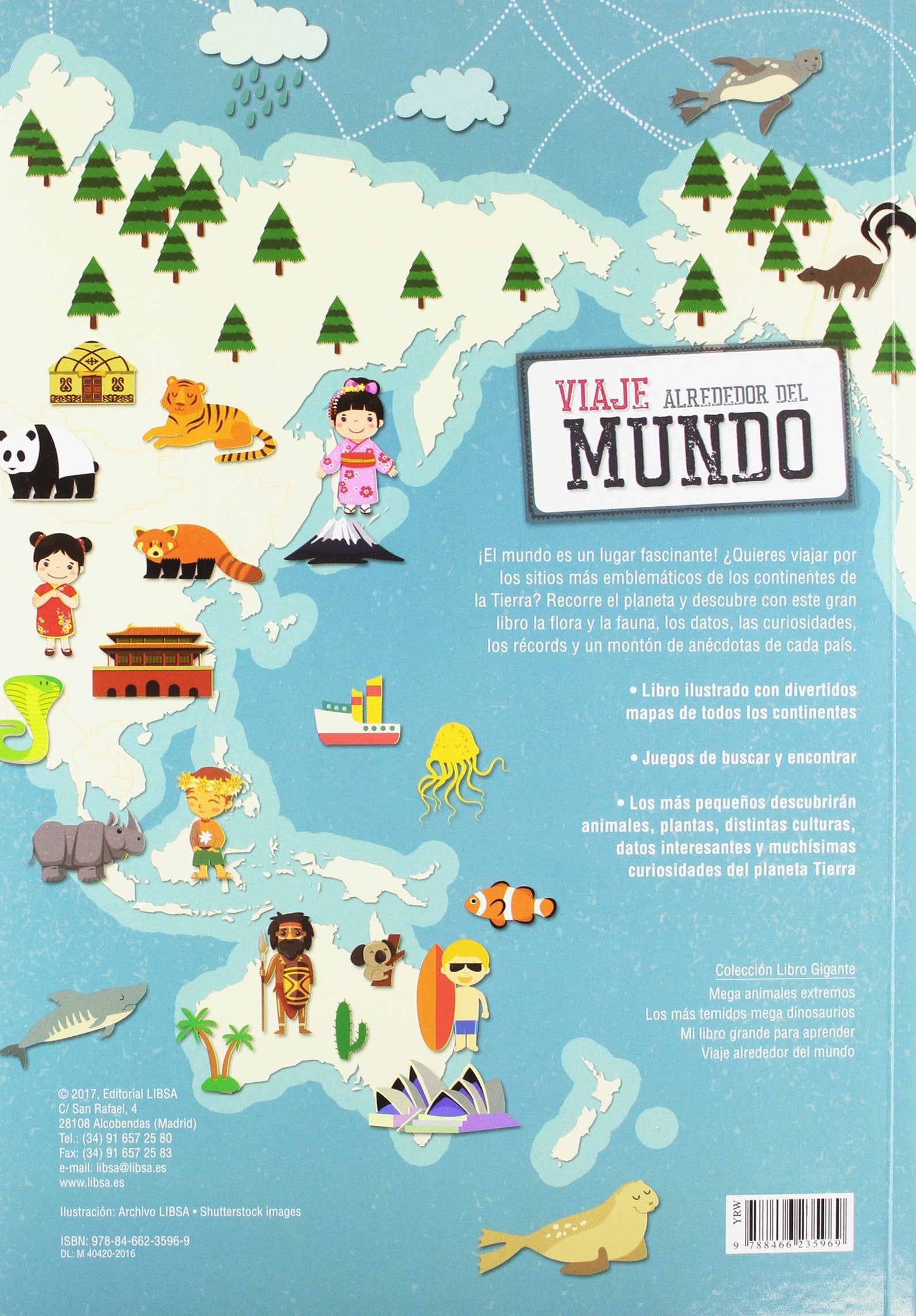 Viaje Alrededor del Mundo (Spanish Edition) Hardcover
