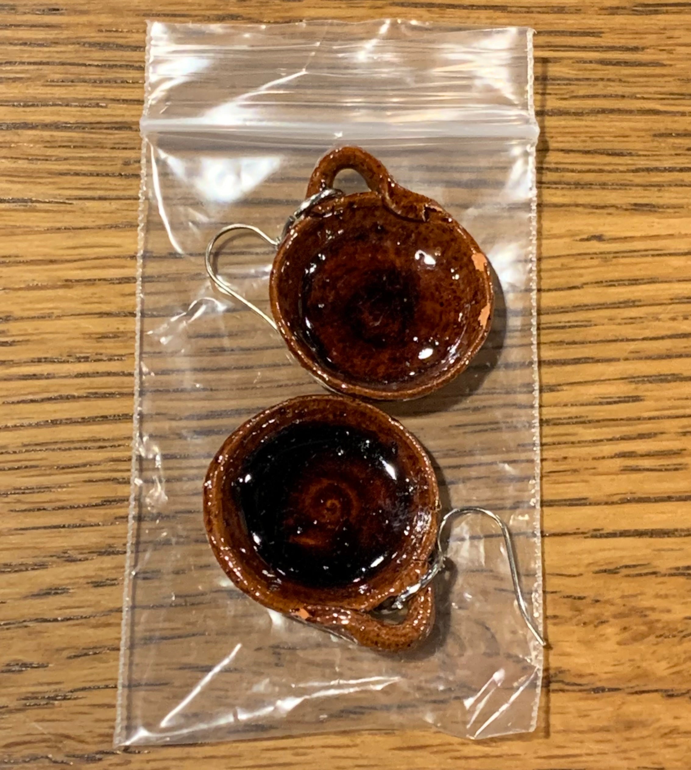 Gratin Pan Earrings (Large)