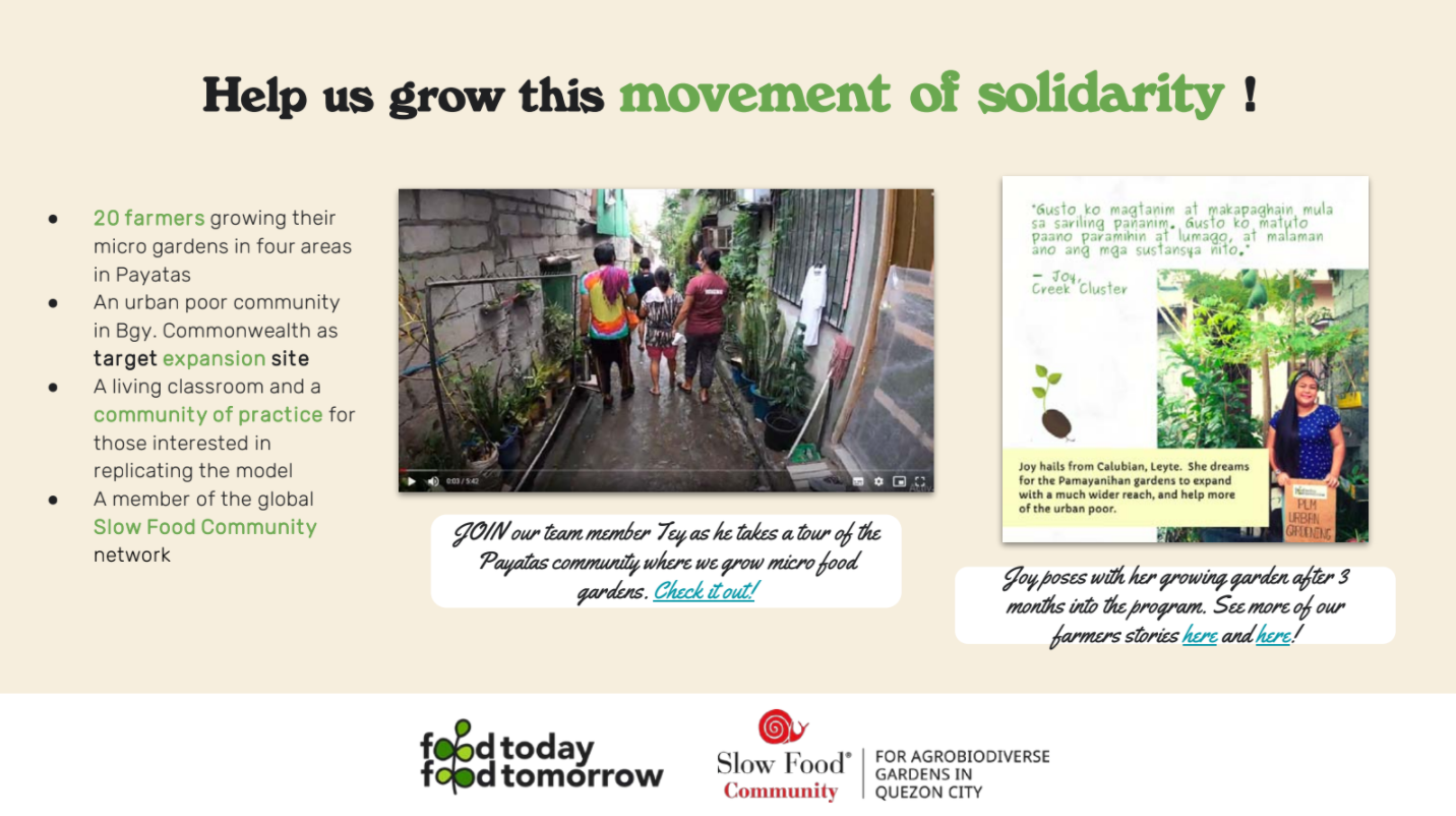 Makisawsaw Recipes x Ideas: the Community Gardens Edition