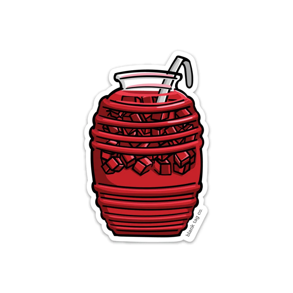 The Jamaica Agua Fresca Sticker