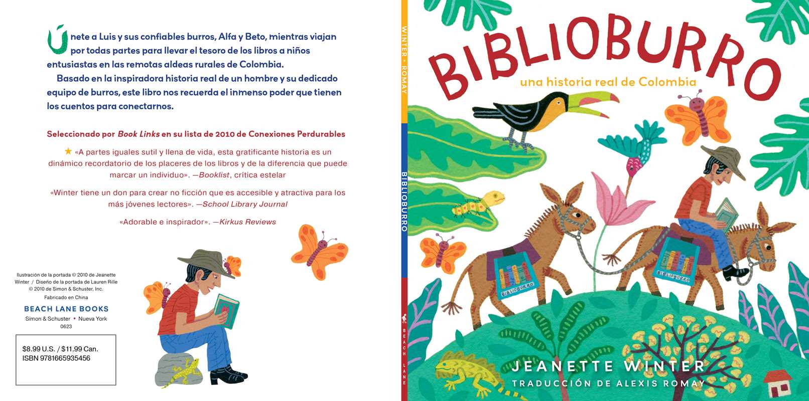 Biblioburro (Spanish Edition): Una historia real de Colombia