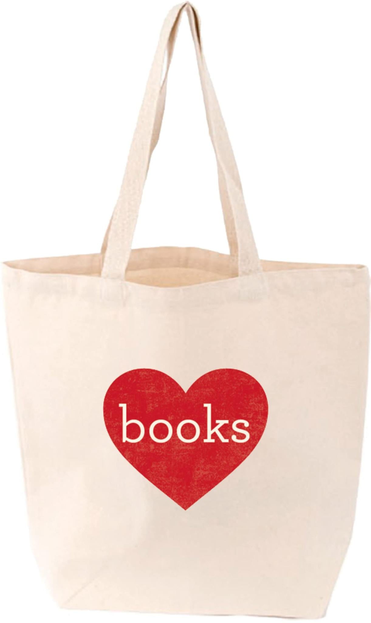 Books Totes (heart)