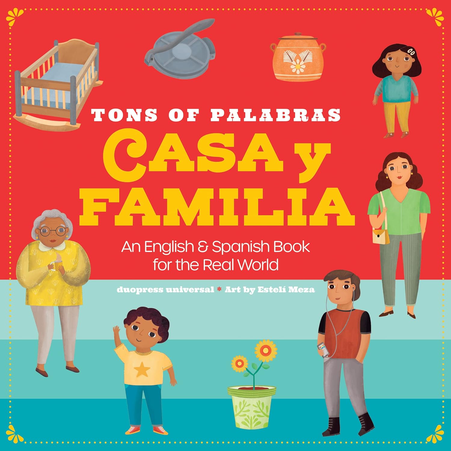 Tons of Palabras: Casa Y Familia: Help kids learn English and Spanish words around the home and family life