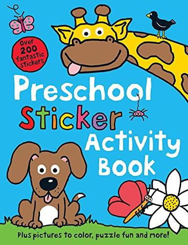 Preschool Color & Activity Book: With Pictures to Color, Puzzle Fun, and More! (Color and Activity Books)