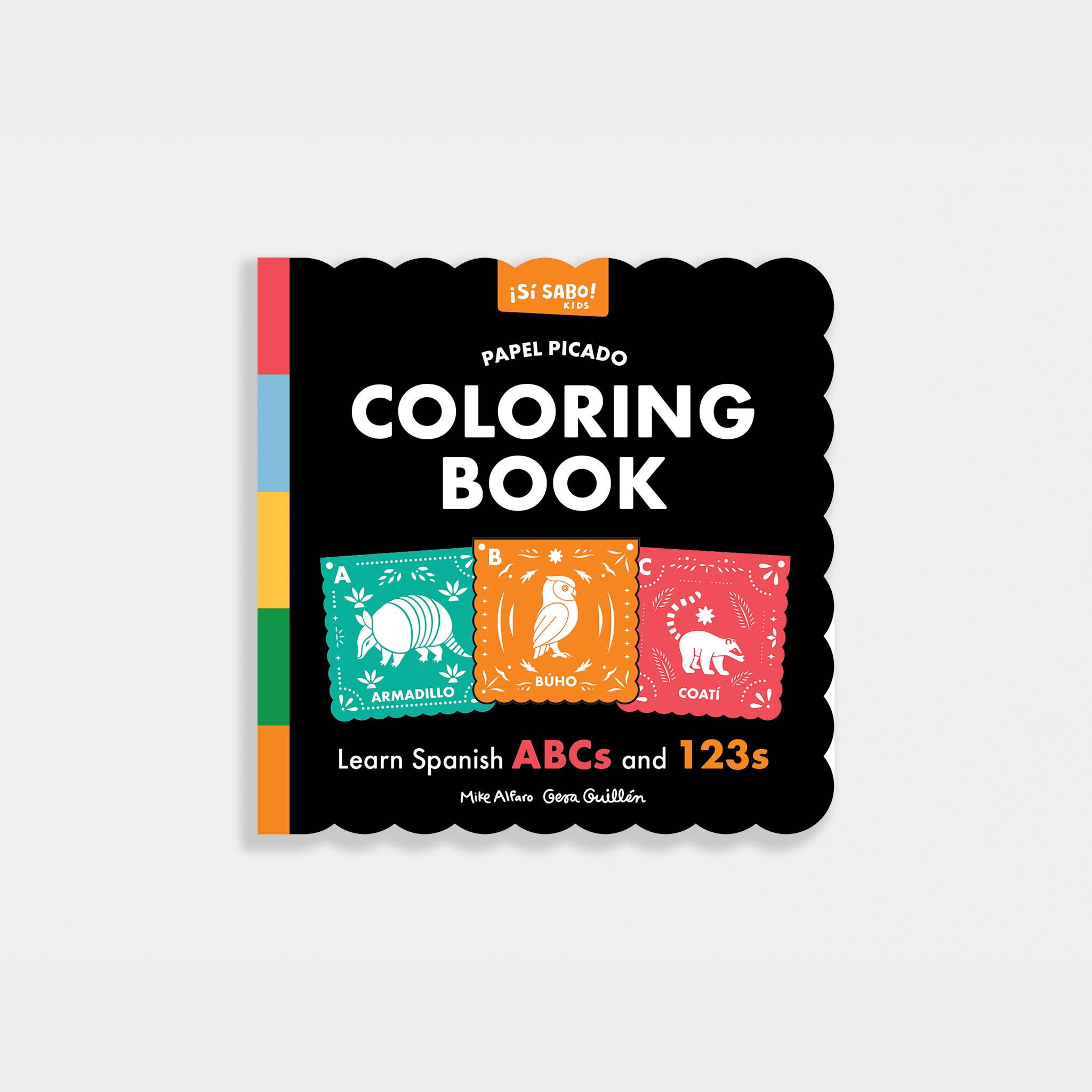 Papel Picado Spanish Coloring Book