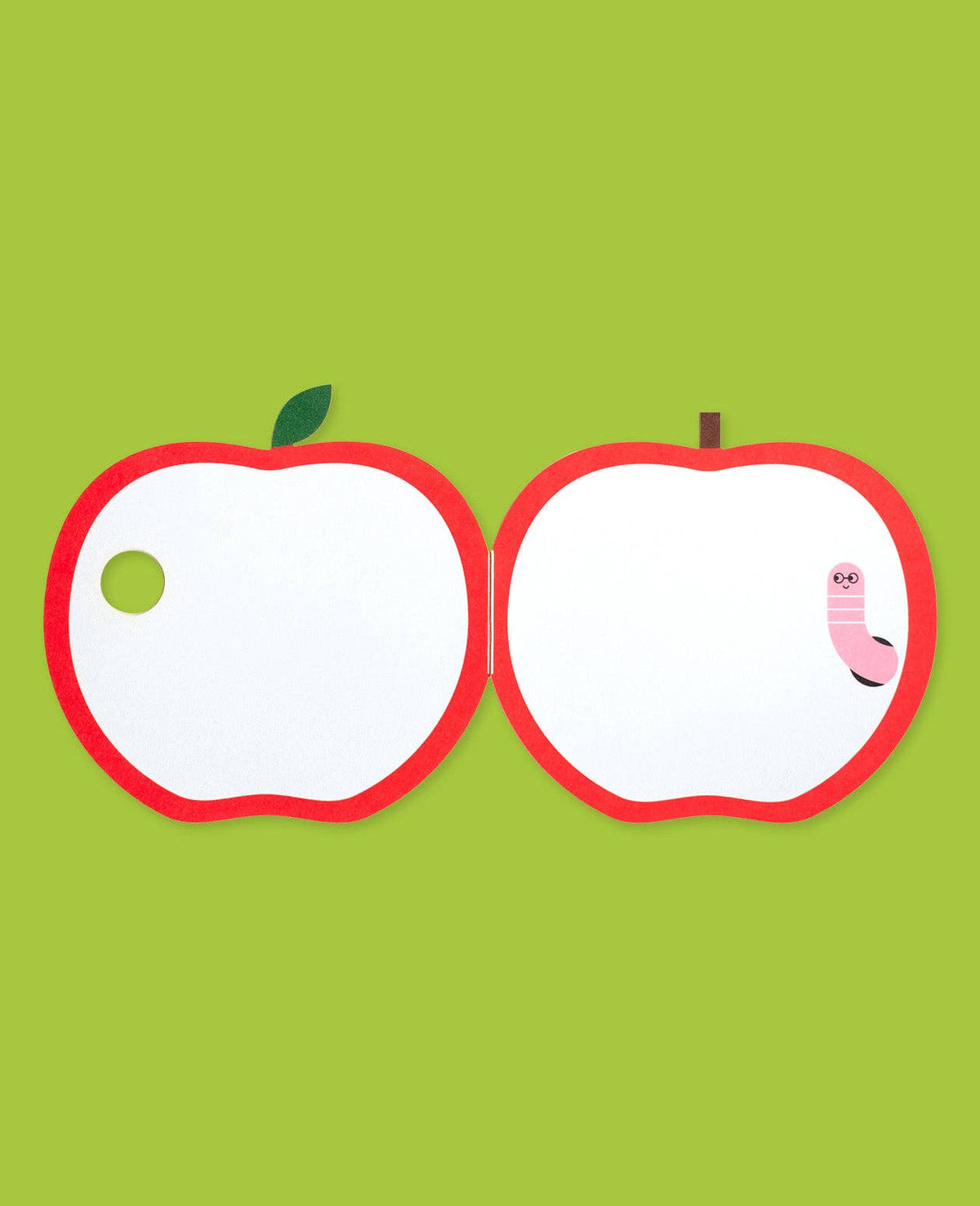 Apple Greeting Card: Card for Kids, Teachers & More
