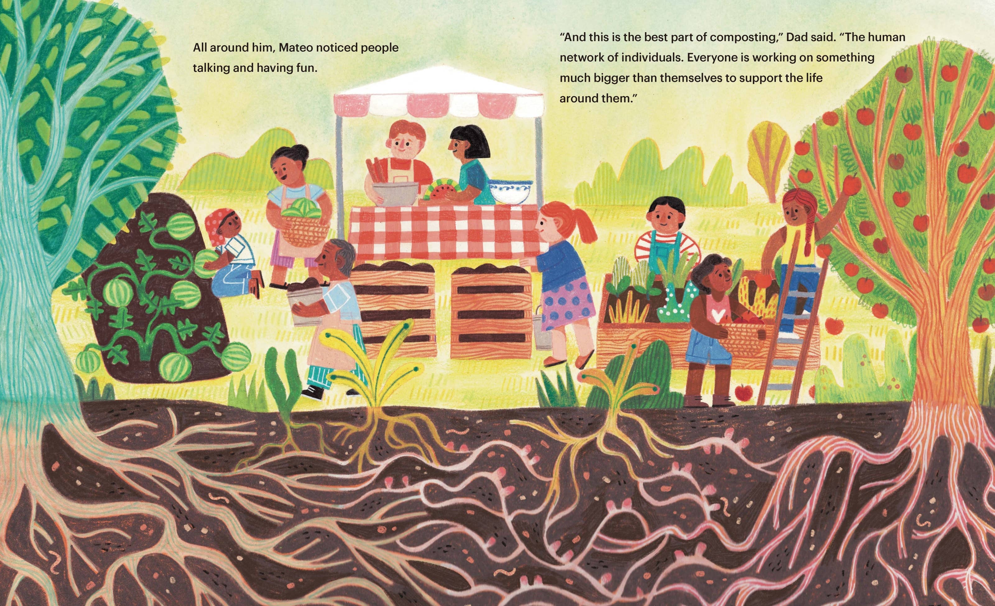 Composting for Community: A STEM Kids Picture Book