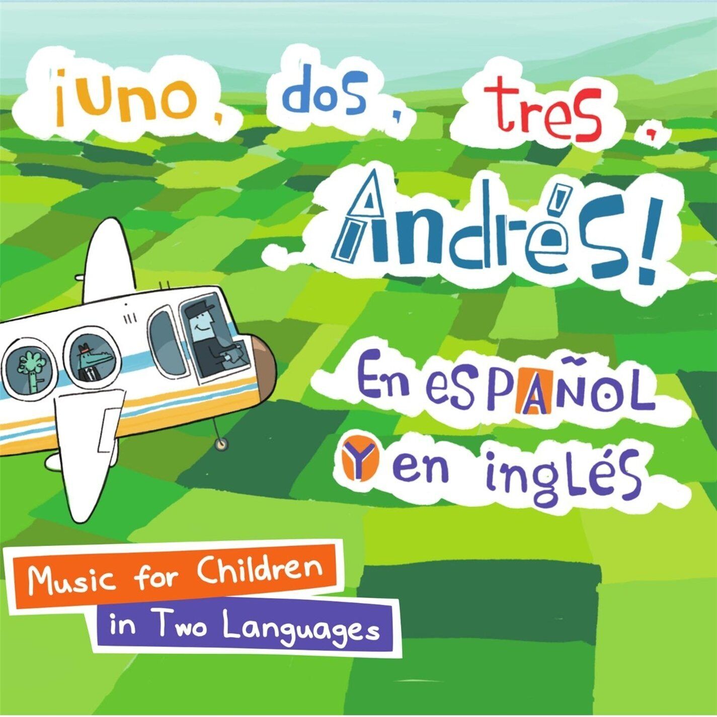 ¡Uno, Dos, Tres Andrés! en español y en inglés (CD)