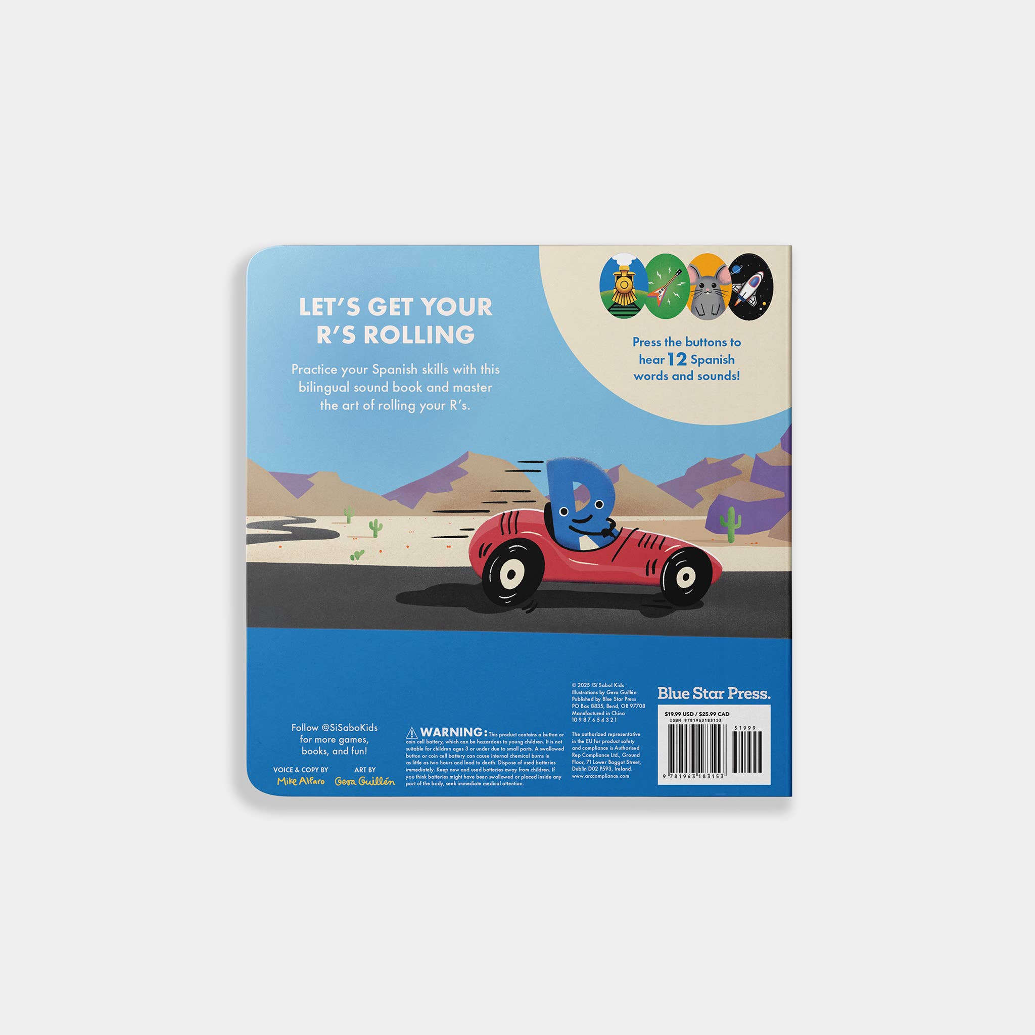 How Do You Roll Your R's?: Bilingual Sound Book for Kids