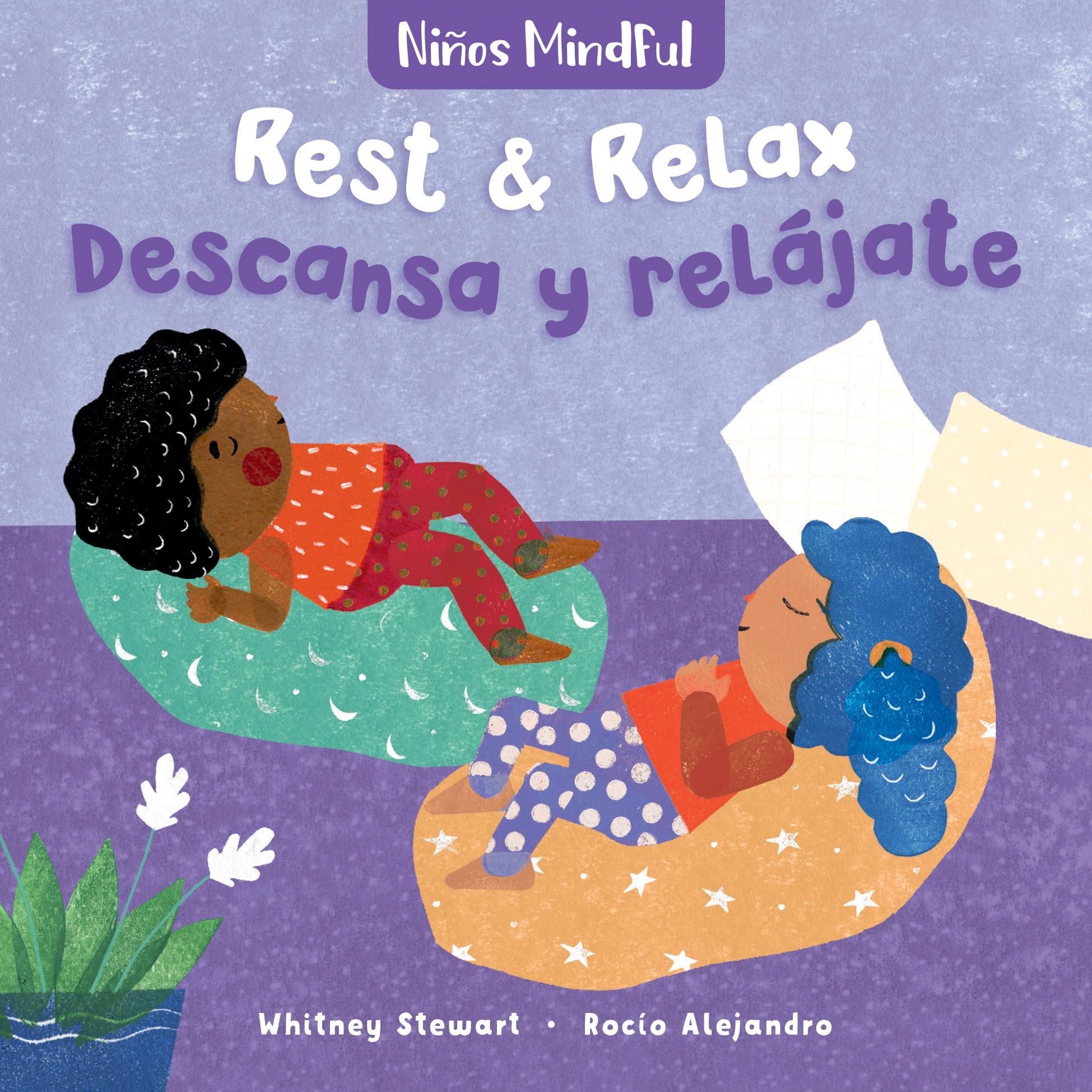 Pananiños Mindful: Rest & Relax / Descansa Y Relájate (English and Spanish Edition)