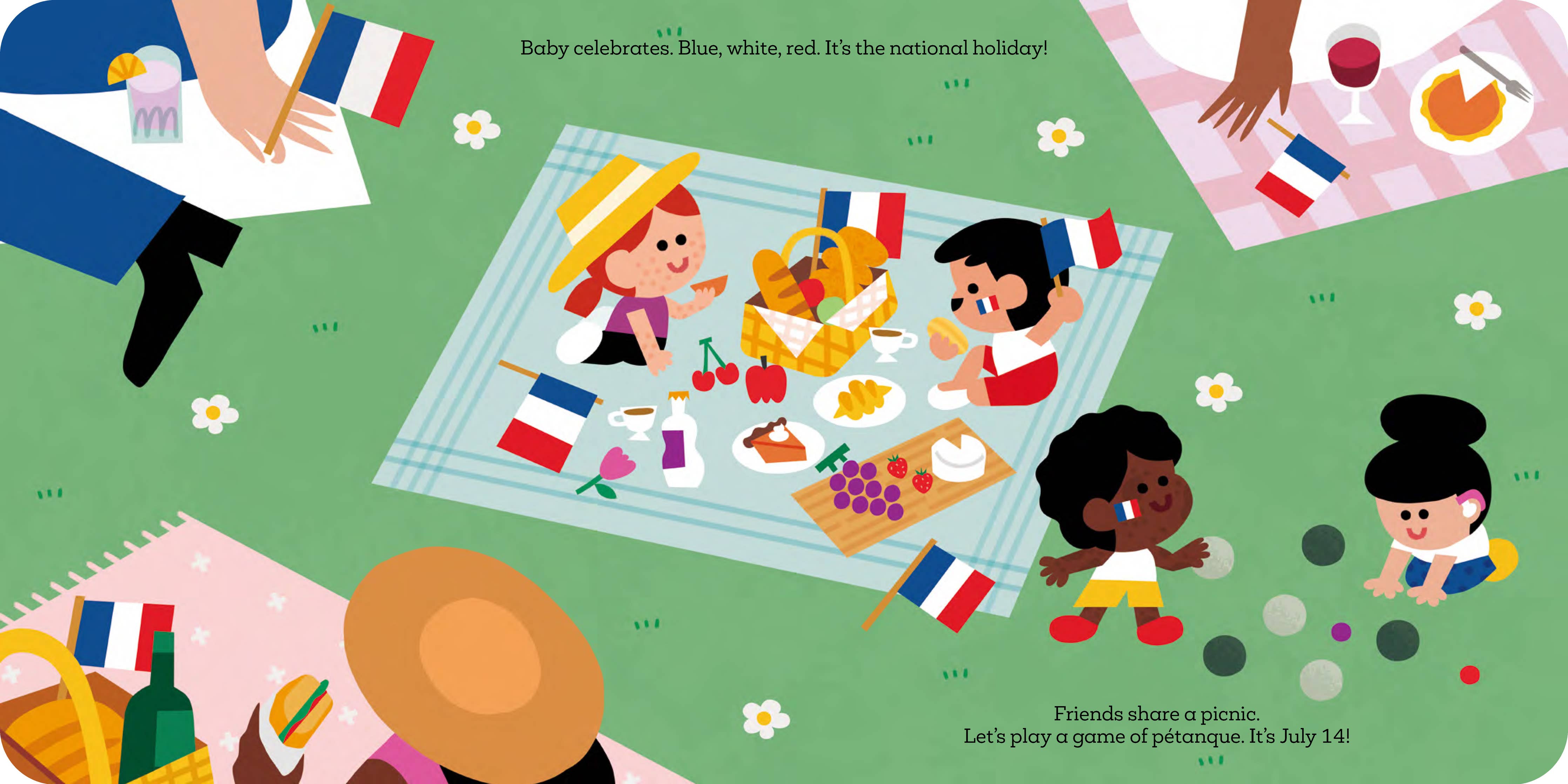 Baby Go! France: A Board Book about European Travel