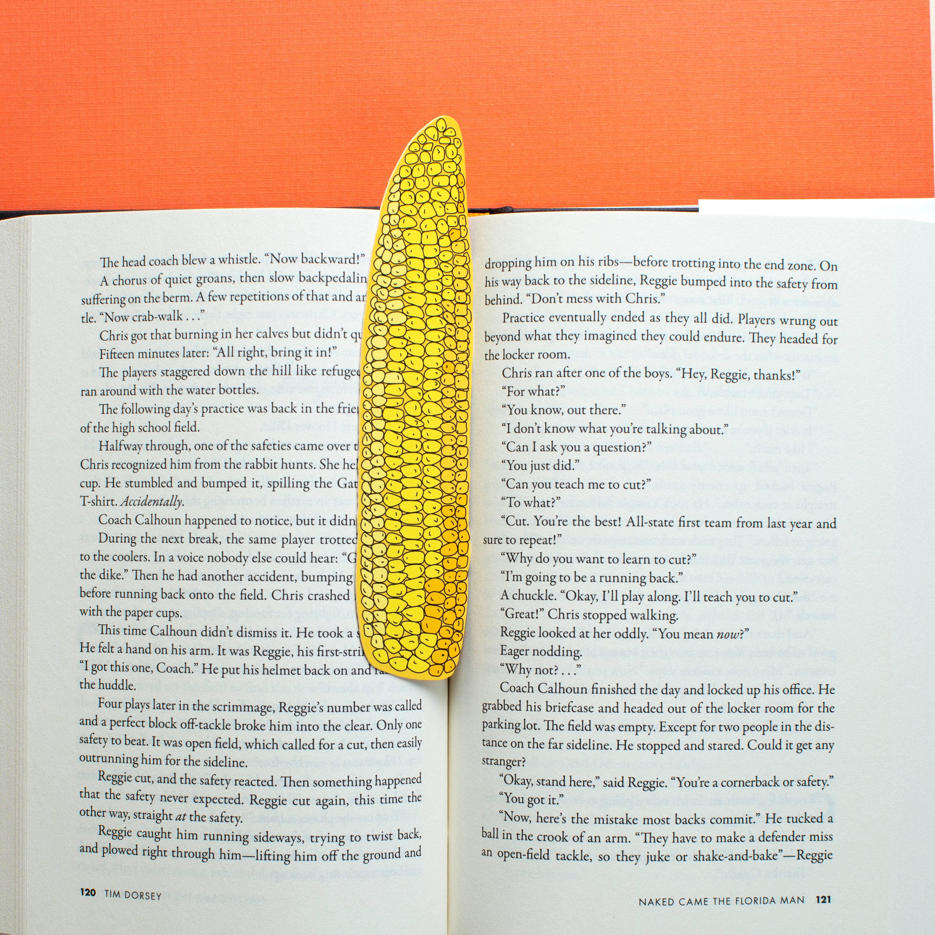 Ear of Corn Bookmark (it's die cut!)