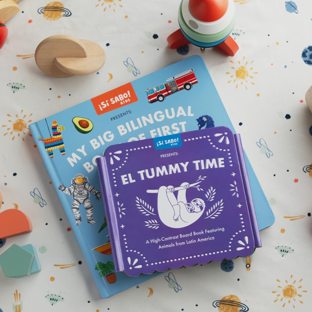 El Tummy Time: A High-Contrast Board Book Featuring Animals from Latin America