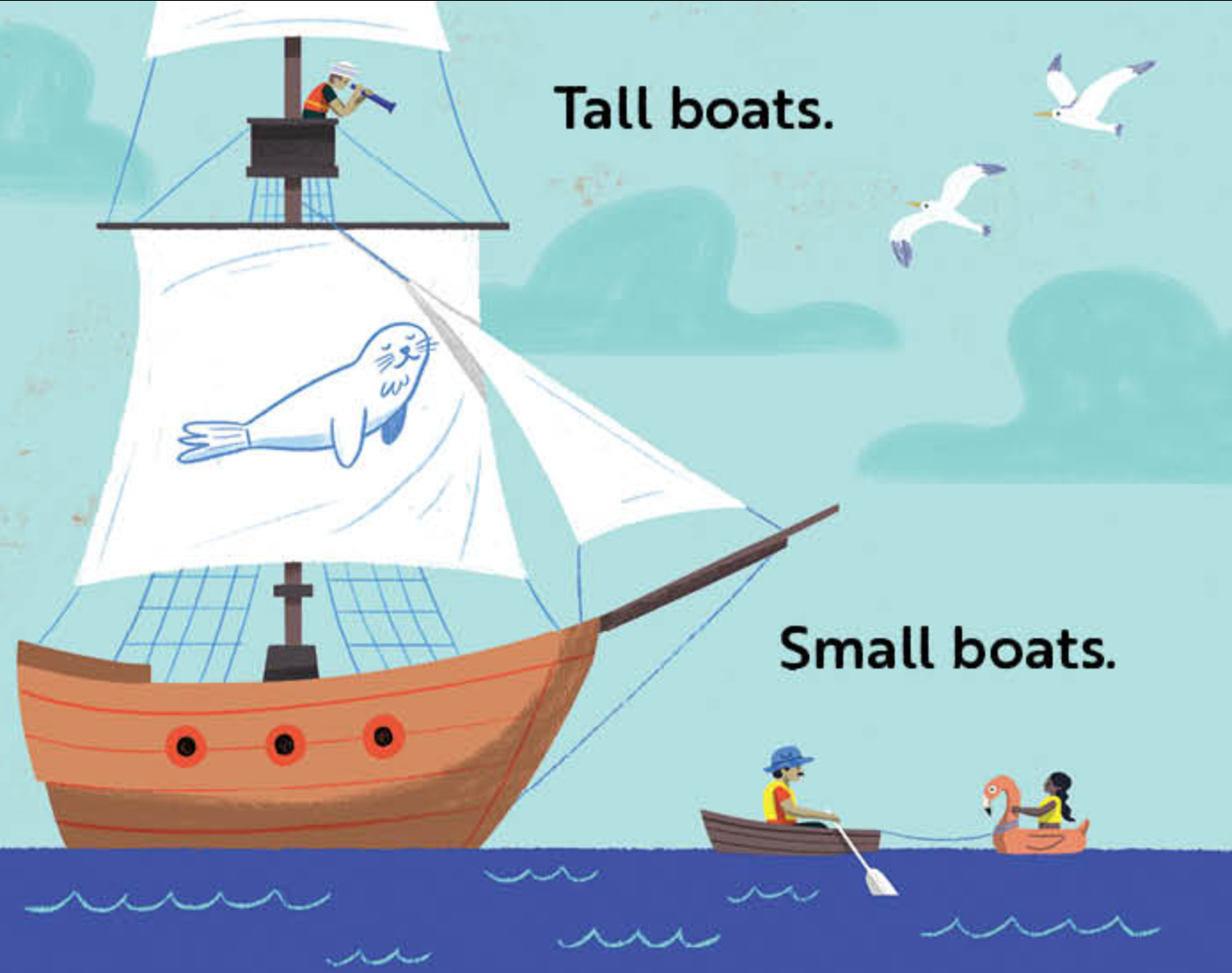 Go, Boats, Go! : A Transportation Board Book for Toddlers