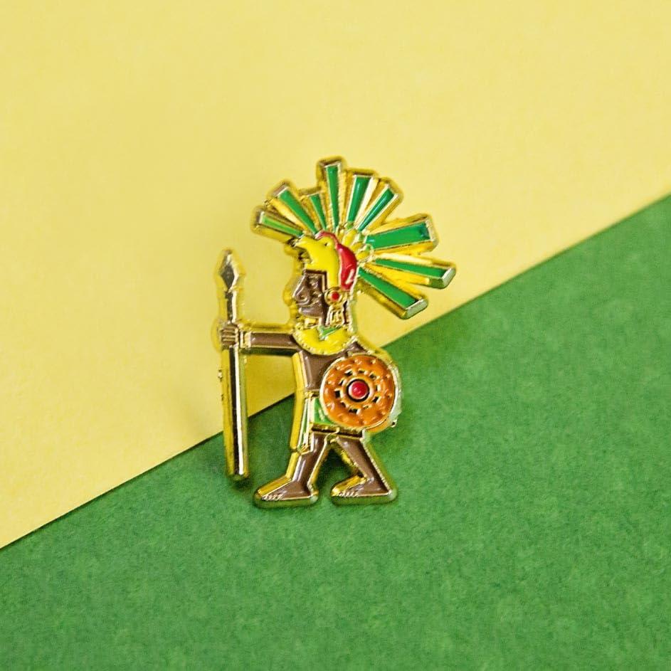 Cuauhtémoc Enamel Pin