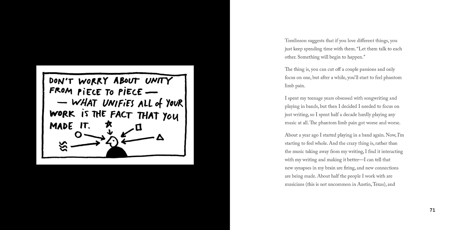 Steal Like an Artist 10th Anniversary Gift Edition with a New Afterword by the Author: 10 Things Nobody Told You About Being Creative (Austin Kleon) Hardcover